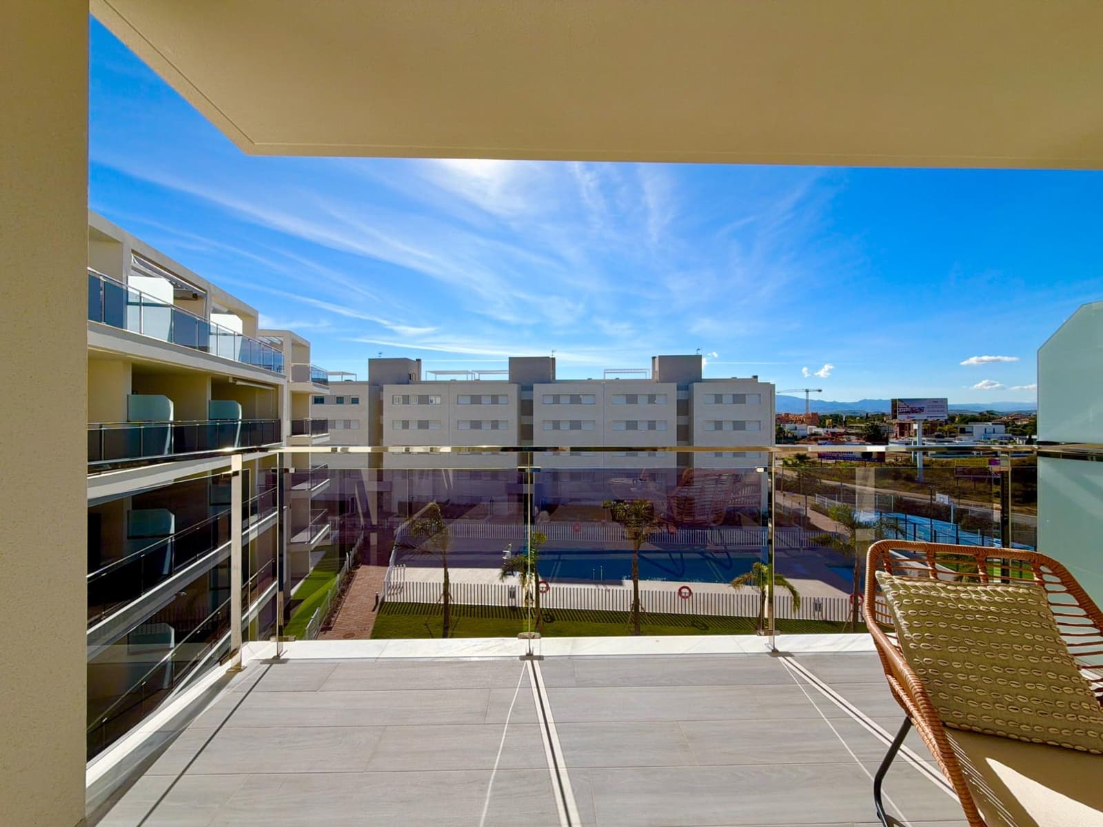 2 sovrum Lägenhet att hyra i Vera med pool garage - 950 € (Ref: 9419088)