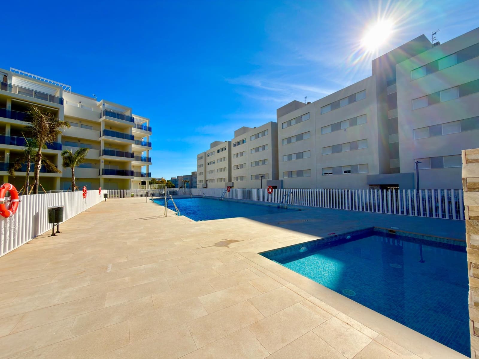 2 sovrum Lägenhet att hyra i Vera med pool garage - 950 € (Ref: 9419088)