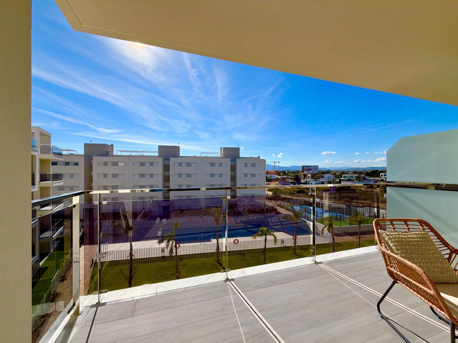 2 sovrum Lägenhet att hyra i Vera med pool garage - 950 € (Ref: 9419088)