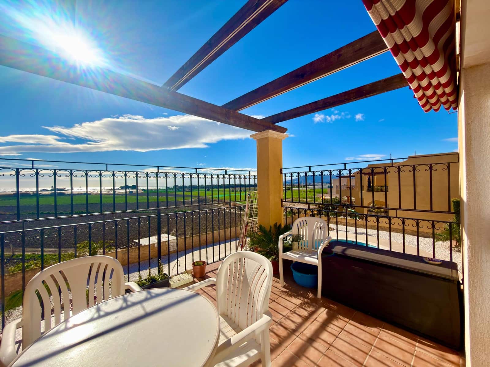 2 sypialnia Penthouse na sprzedaż w Palomares z basenem garażem - 128 000 € (Ref: 9603099)