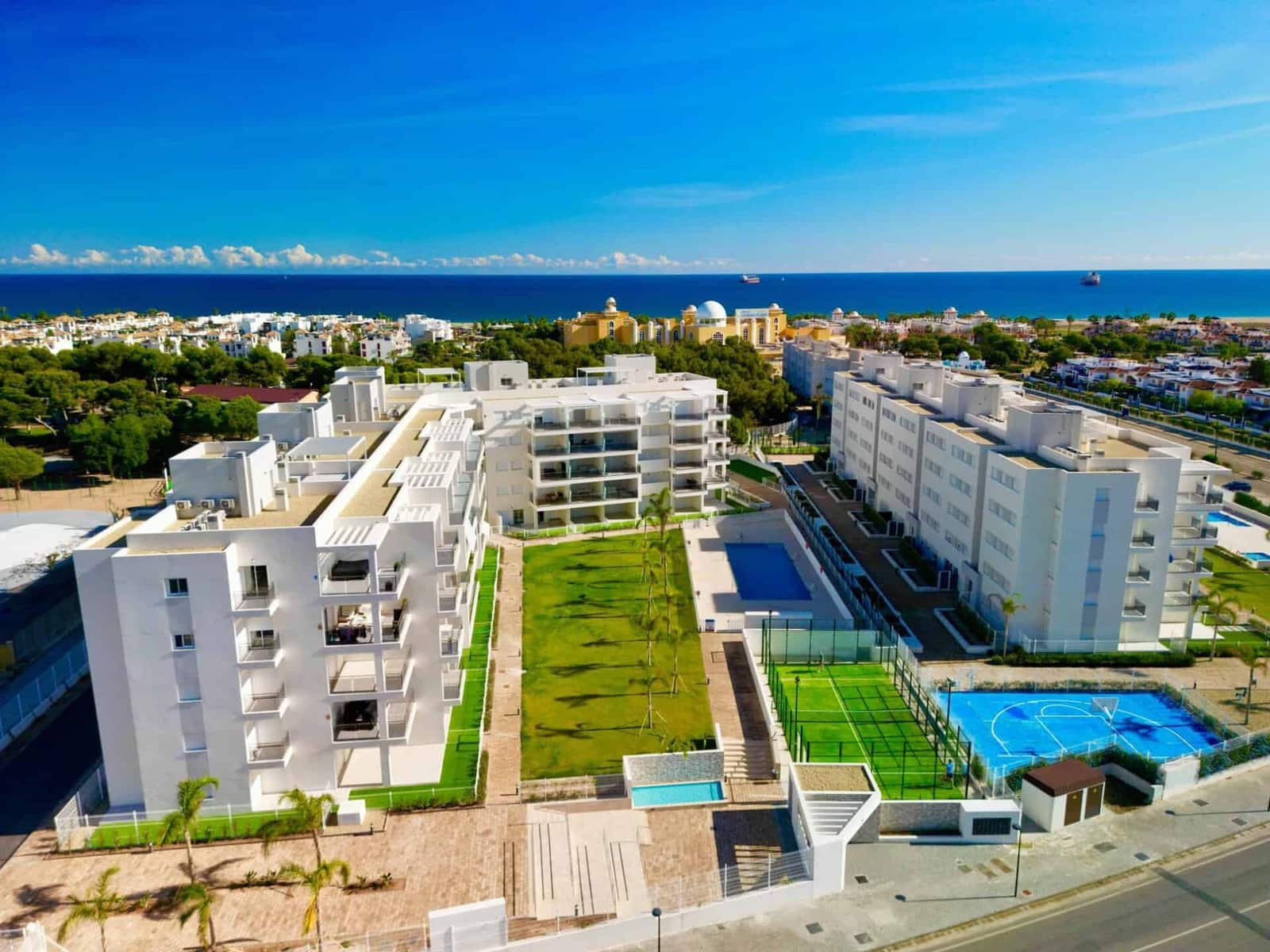 2 Zimmer Apartment zu vermieten in Vera mit Pool Garage - 950 € (Ref: 9603105)