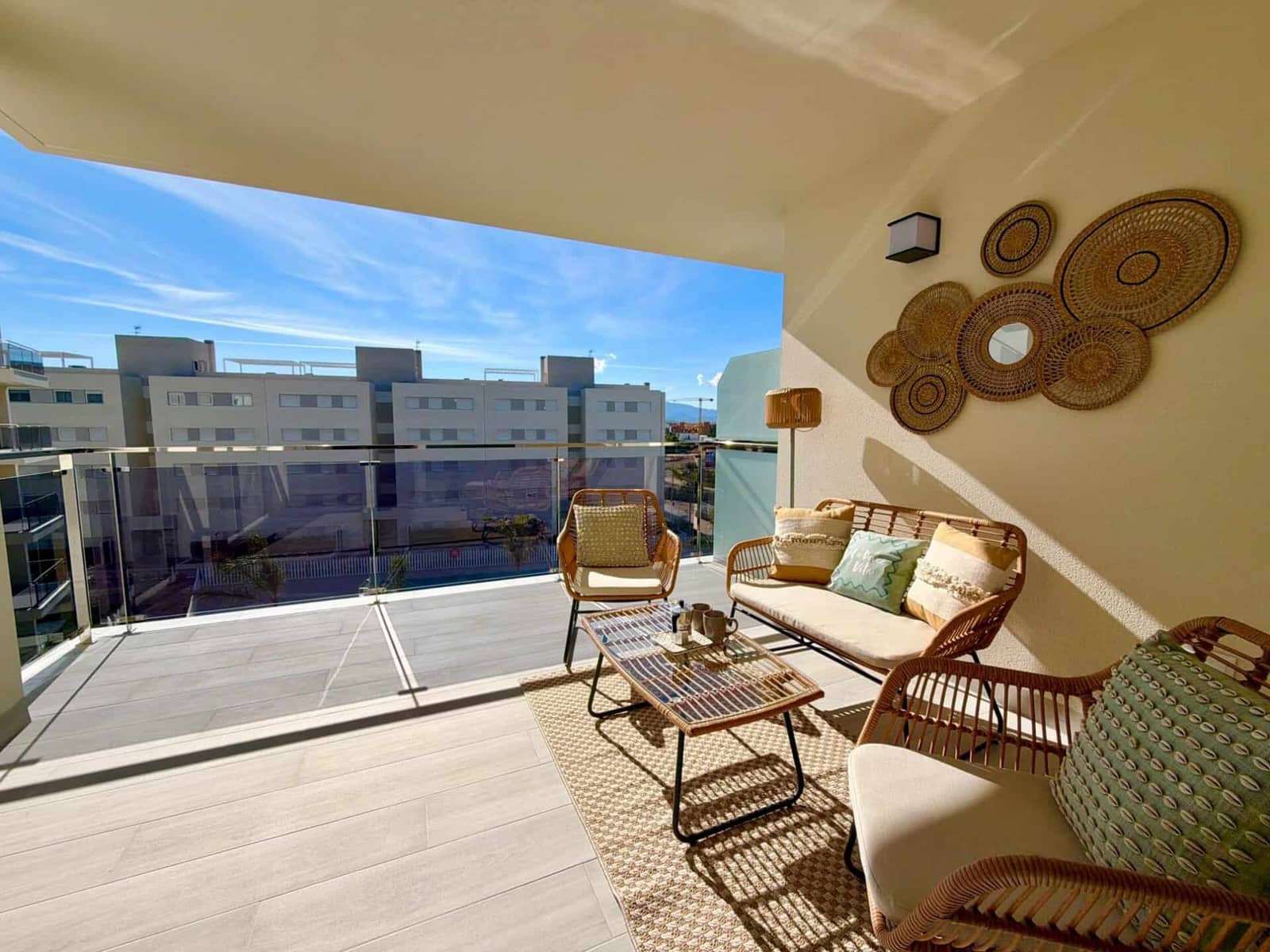 2 Zimmer Apartment zu vermieten in Vera mit Pool Garage - 950 € (Ref: 9603105)