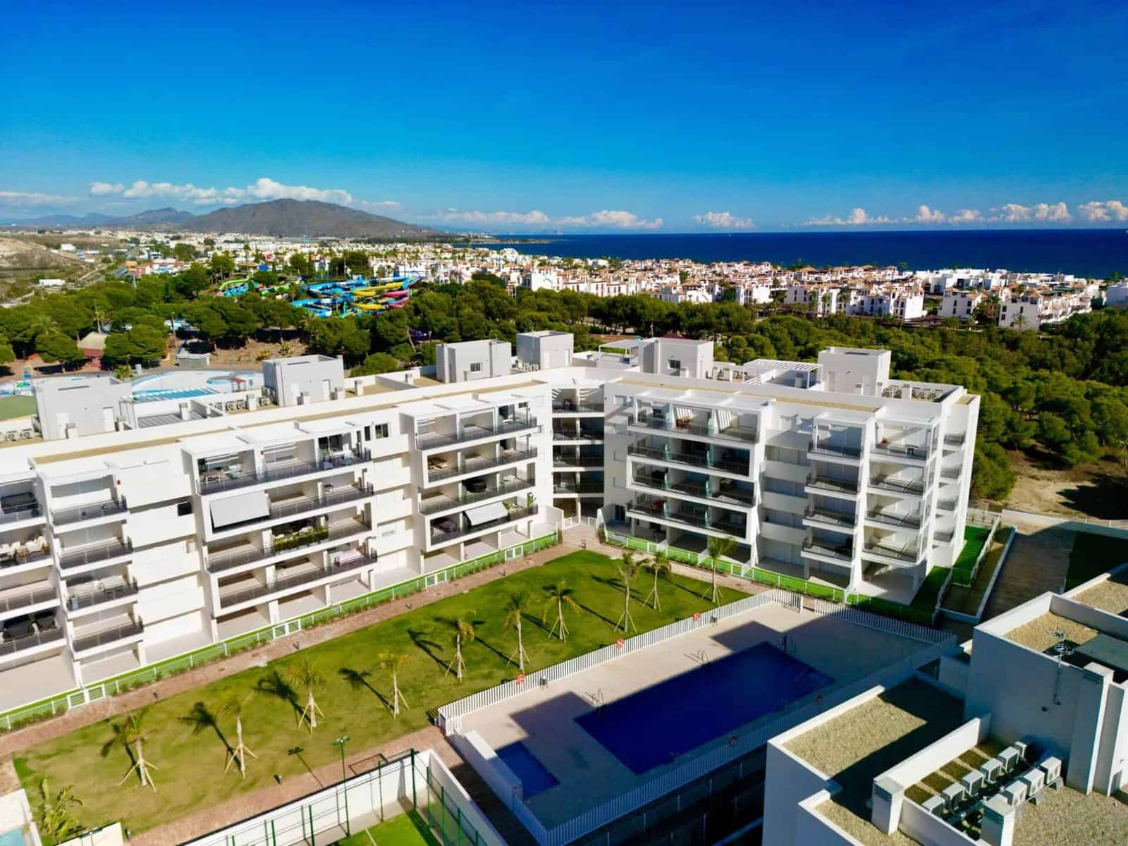 2 Zimmer Apartment zu vermieten in Vera mit Pool Garage - 950 € (Ref: 9603105)