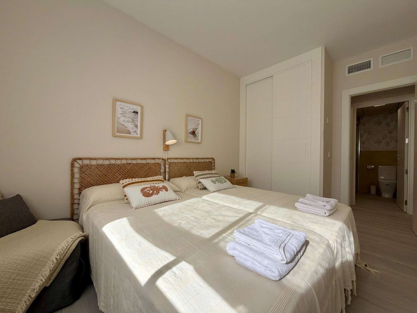 2 Zimmer Apartment zu vermieten in Vera mit Pool Garage - 950 € (Ref: 9603105)