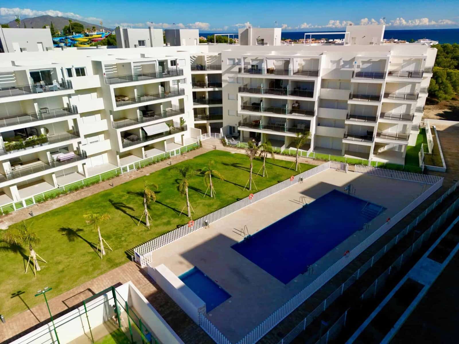 2 Zimmer Apartment zu vermieten in Vera mit Pool Garage - 950 € (Ref: 9603105)