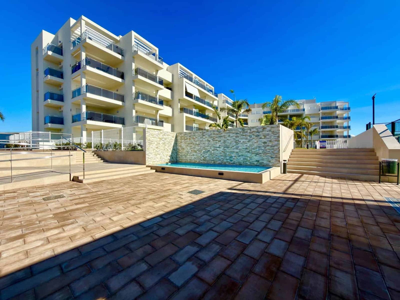 2 Zimmer Apartment zu vermieten in Vera mit Pool Garage - 950 € (Ref: 9603105)