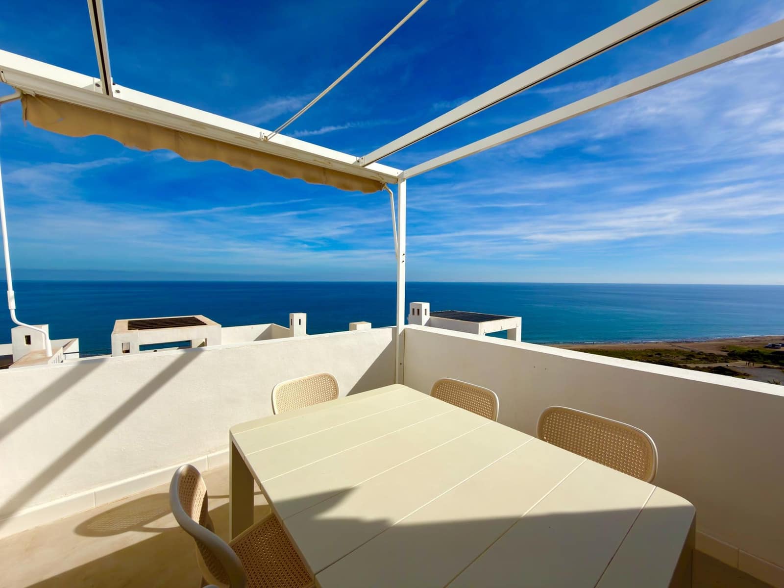 3 bedroom Penthouse for rent in Mojacar with pool garage - € 1,495 (Ref: 9603107)