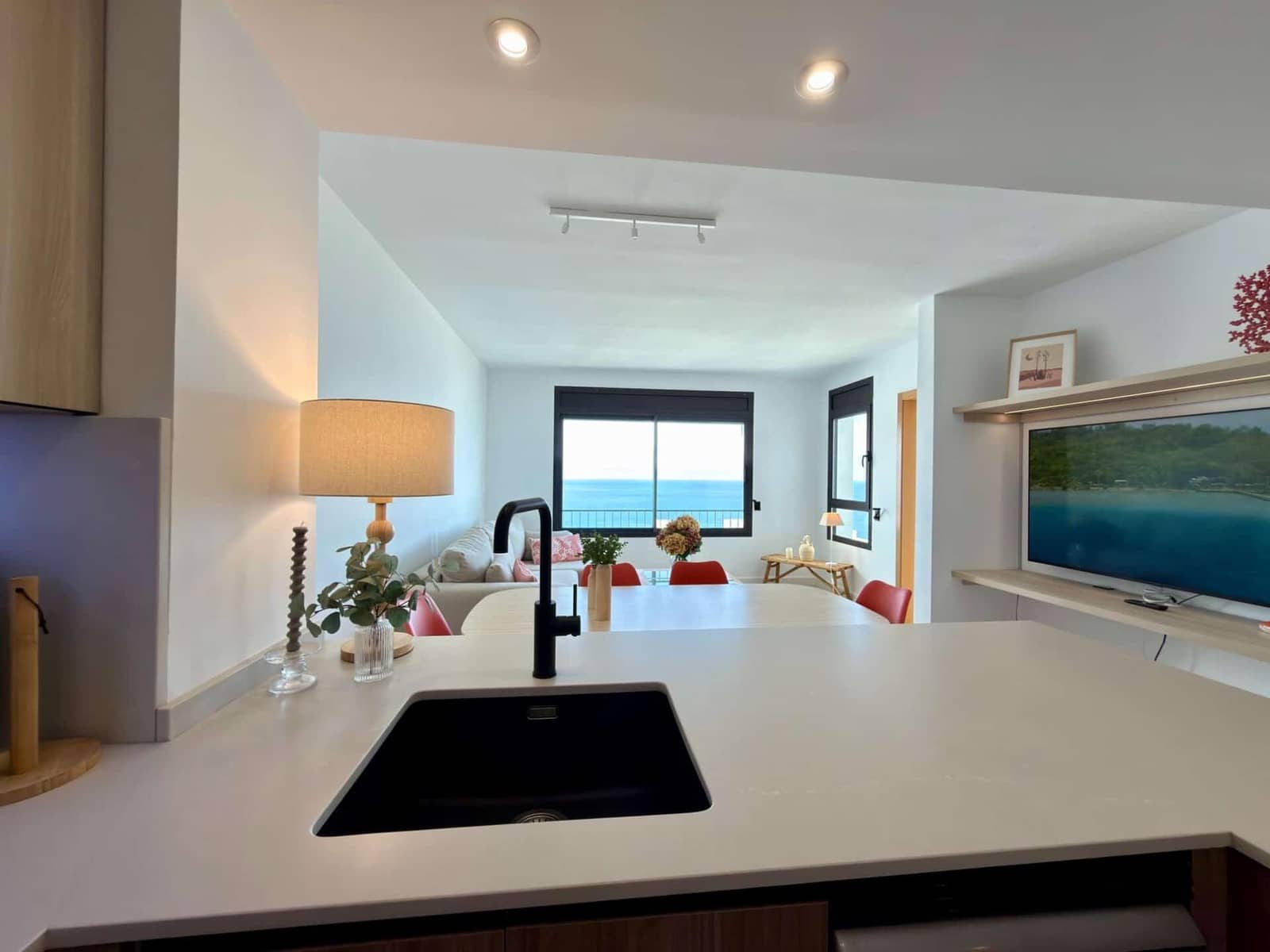 3 Zimmer Penthouse zu vermieten in Mojacar mit Pool Garage - 1.495 € (Ref: 9603107)