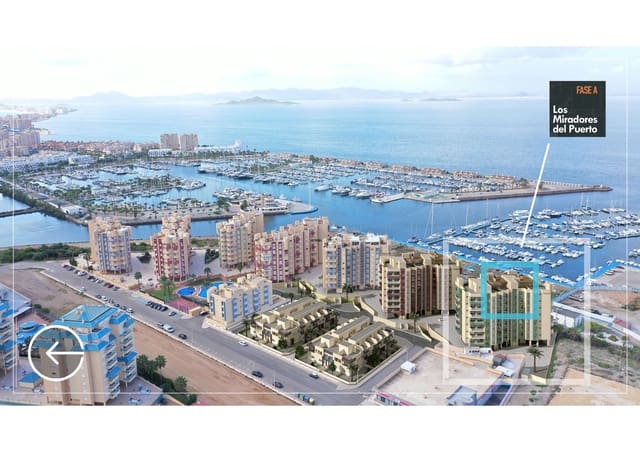 2 soveværelse Lejlighed til salg i La Manga del Mar Menor med swimmingpool garage - € 196.028 (Ref: 9603113)