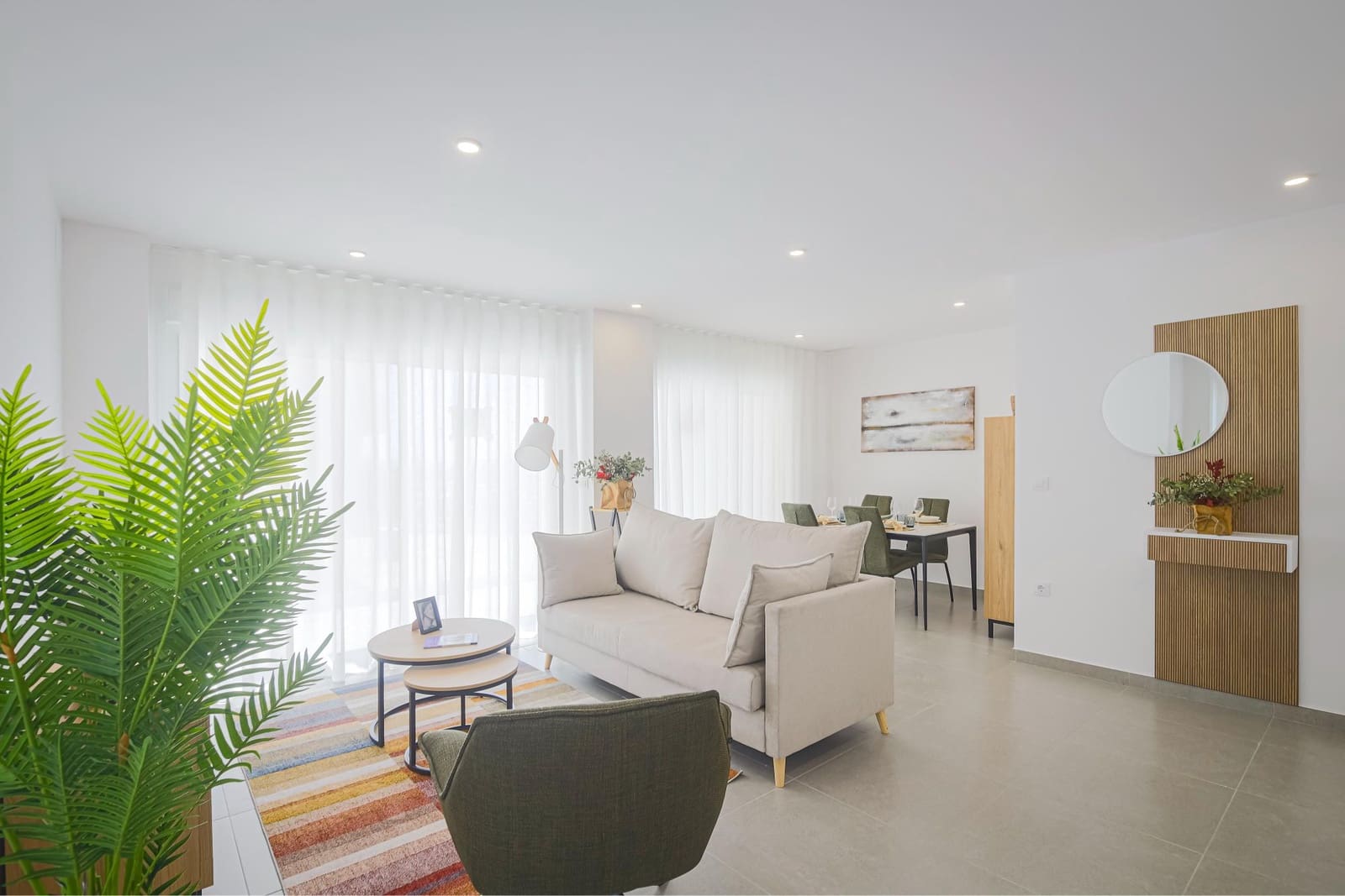 2 soveværelse Lejlighed til salg i La Manga del Mar Menor med swimmingpool garage - € 196.028 (Ref: 9603113)