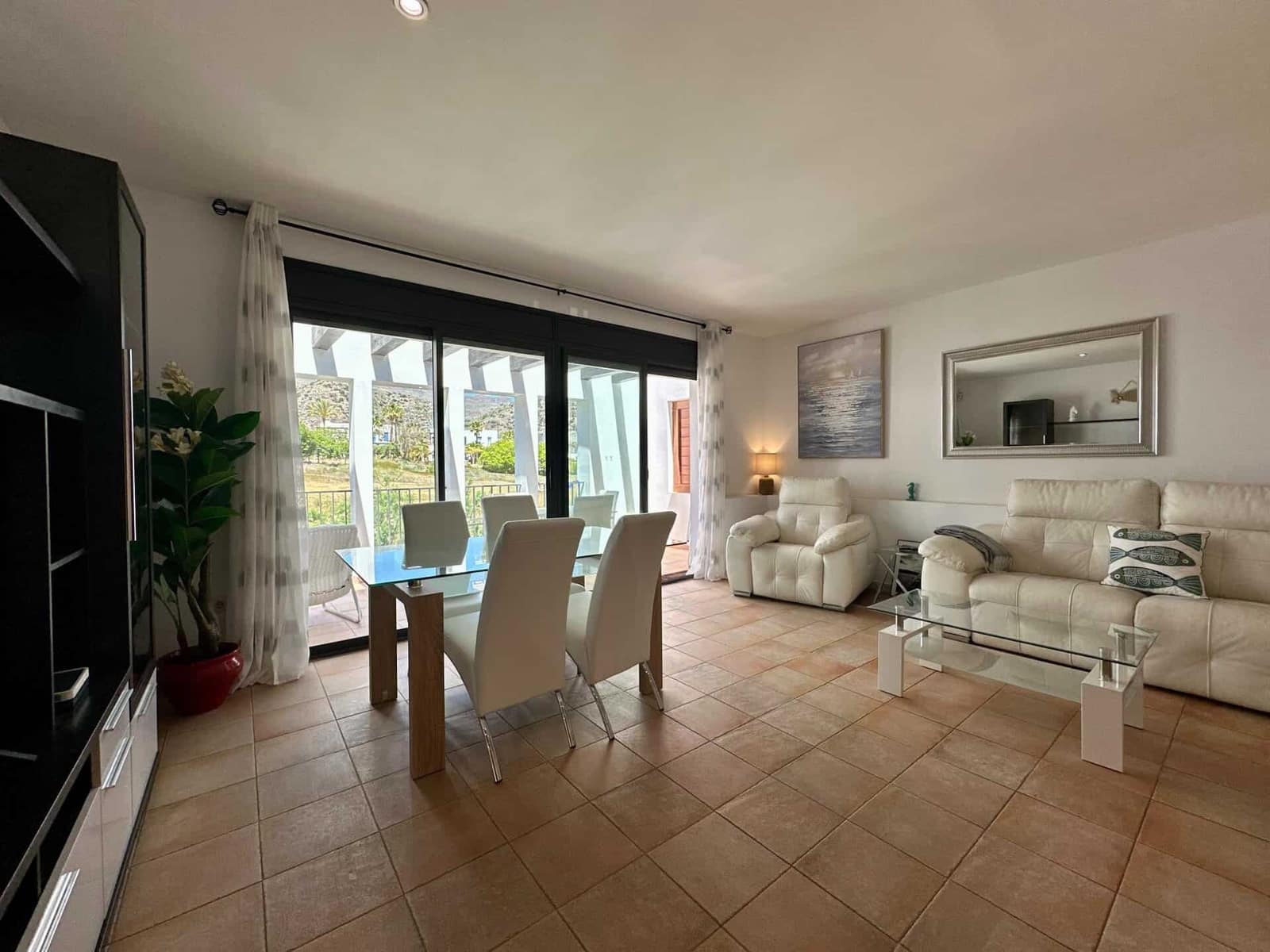 3 quarto Casa em Banda para arrendar em Mojacar com piscina garagem - 1 350 € (Ref: 9603120)