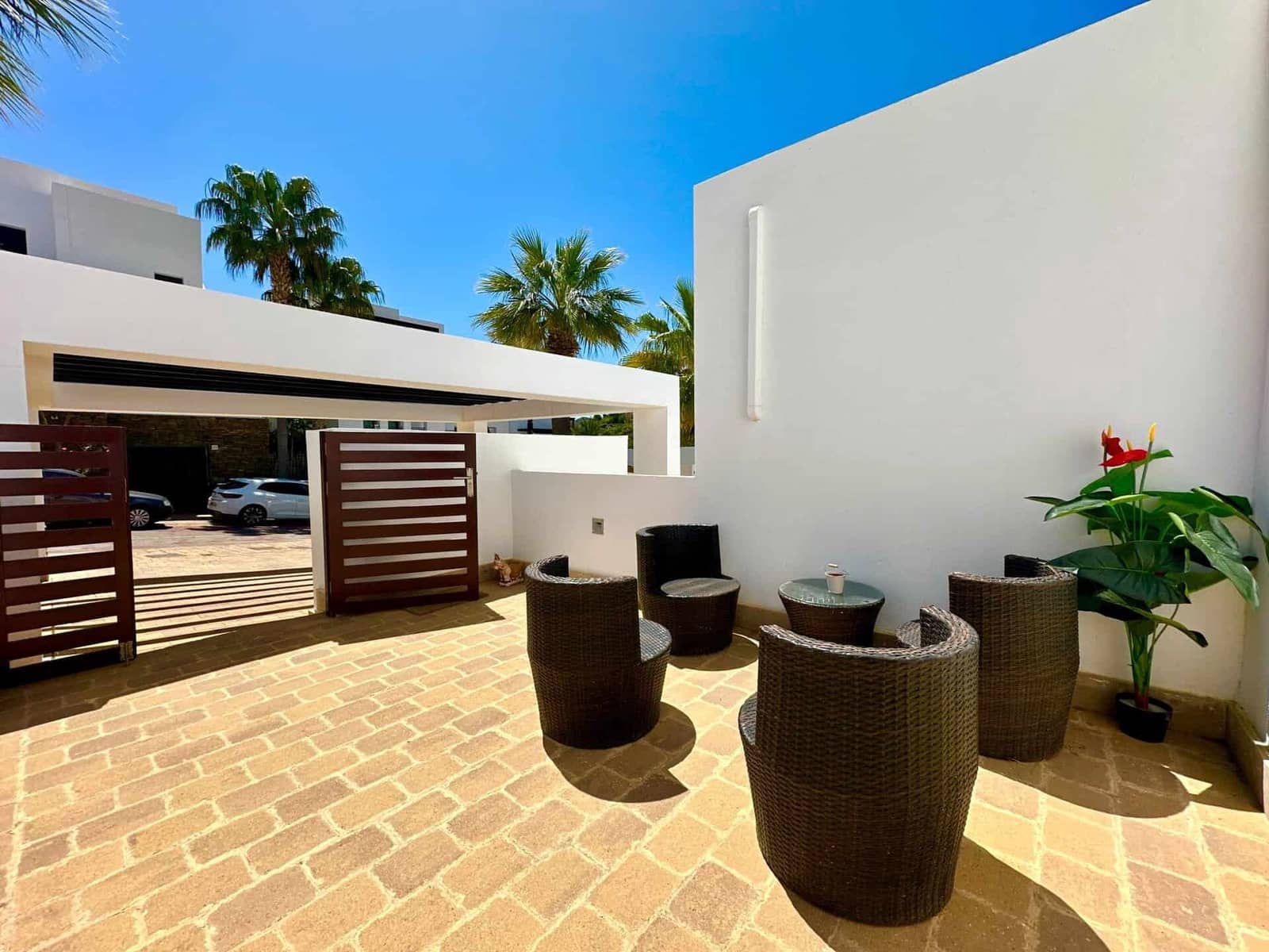 3 quarto Casa em Banda para arrendar em Mojacar com piscina garagem - 1 350 € (Ref: 9603120)