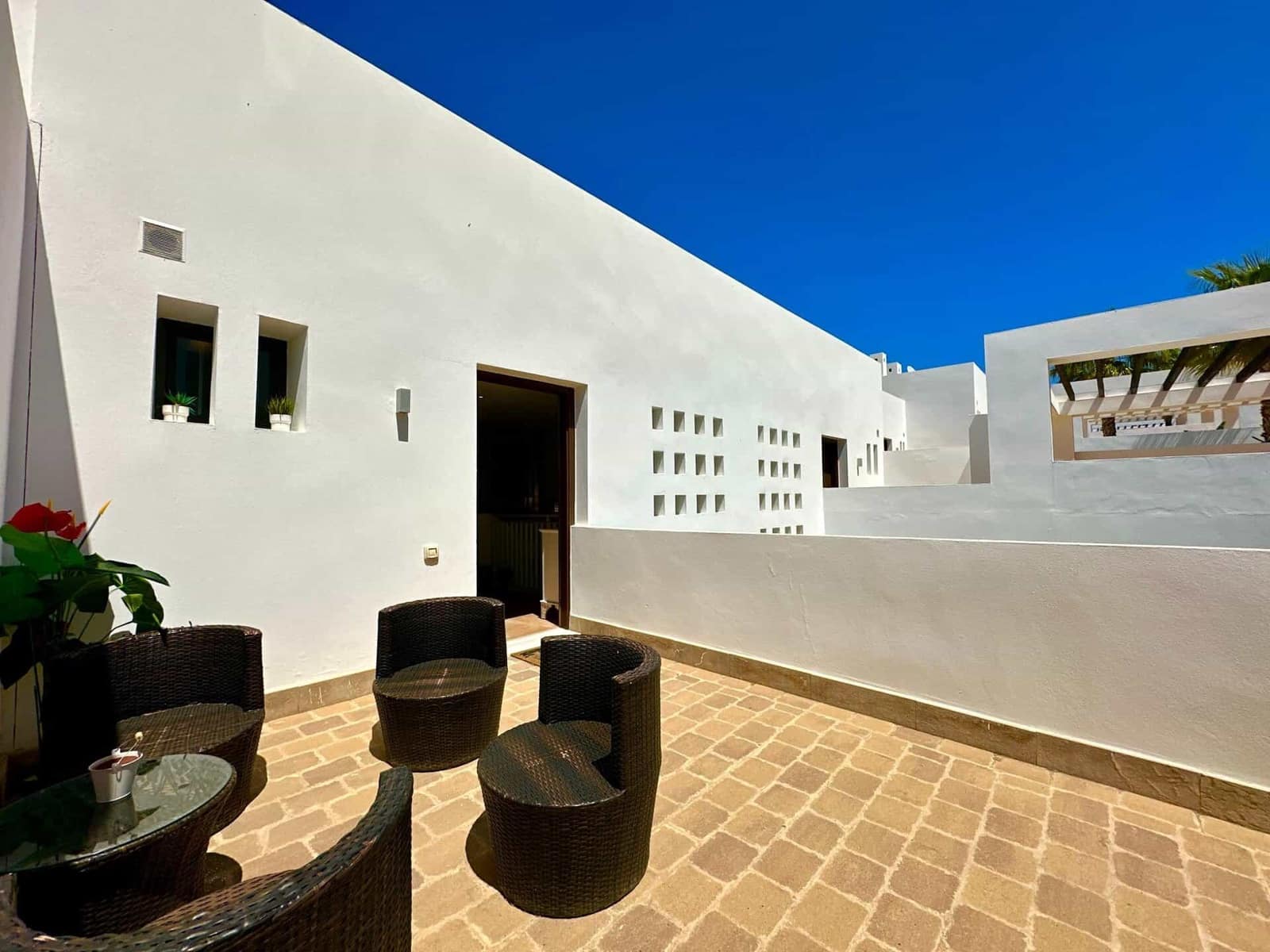 3 quarto Casa em Banda para arrendar em Mojacar com piscina garagem - 1 350 € (Ref: 9603120)