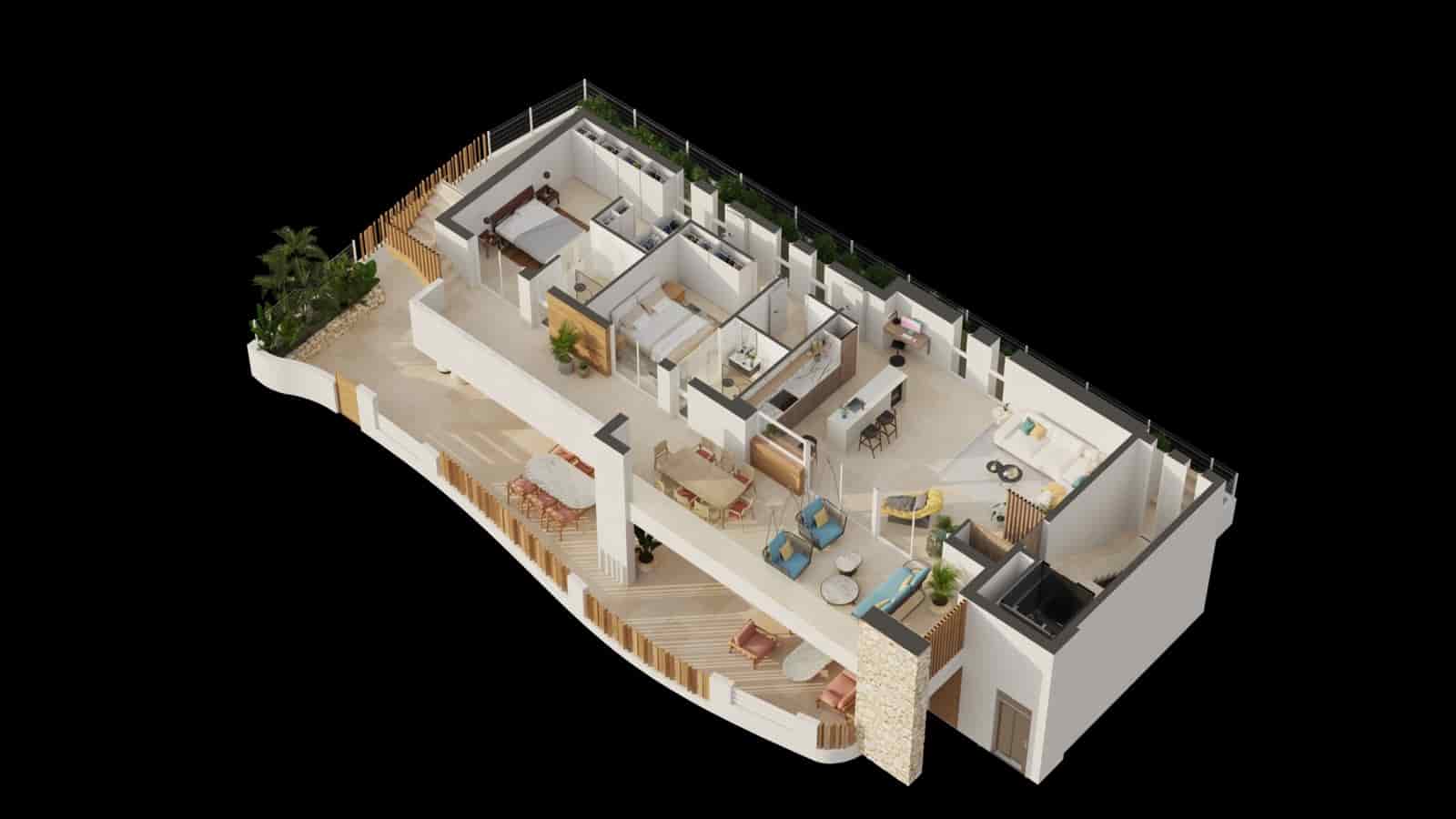 2 soverom Villa til salgs i San Juan de los Terreros med svømmebasseng garasje - € 346 500 (Ref: 9603126)