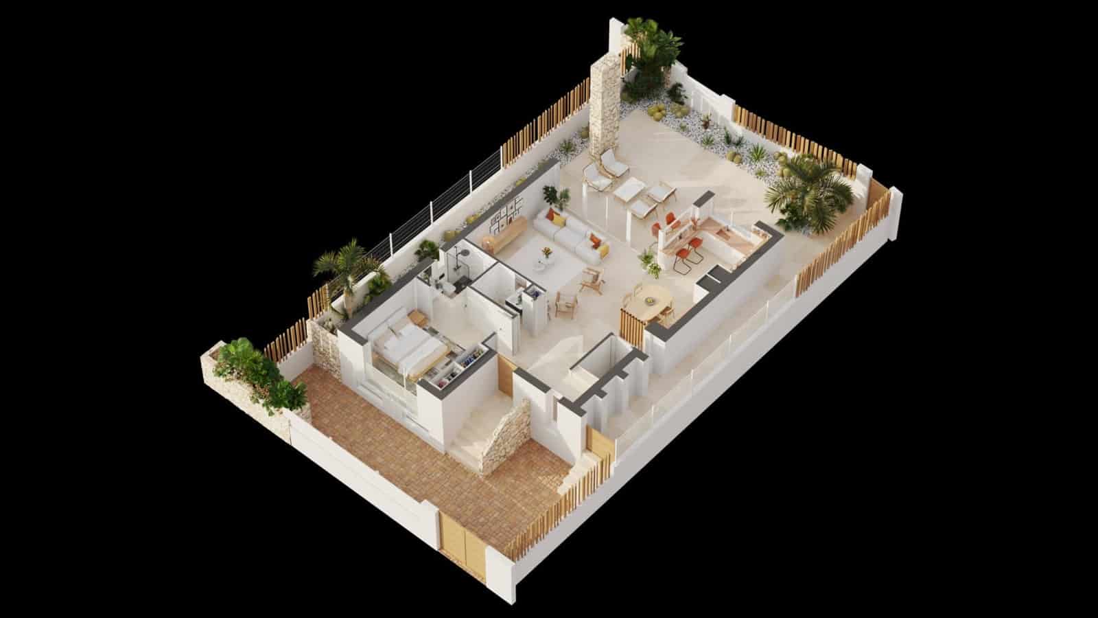 2 quarto Moradia para venda em San Juan de los Terreros com piscina garagem - 346 500 € (Ref: 9603126)