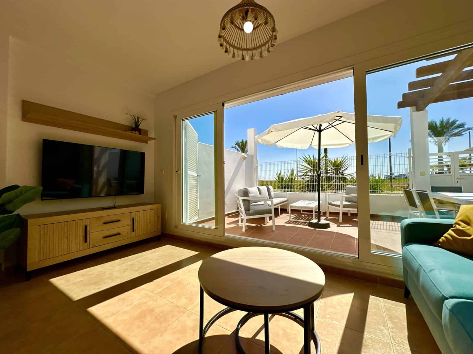 3 sovrum Bungalow att hyra i Mojacar med pool garage - 1 395 € (Ref: 9603131)