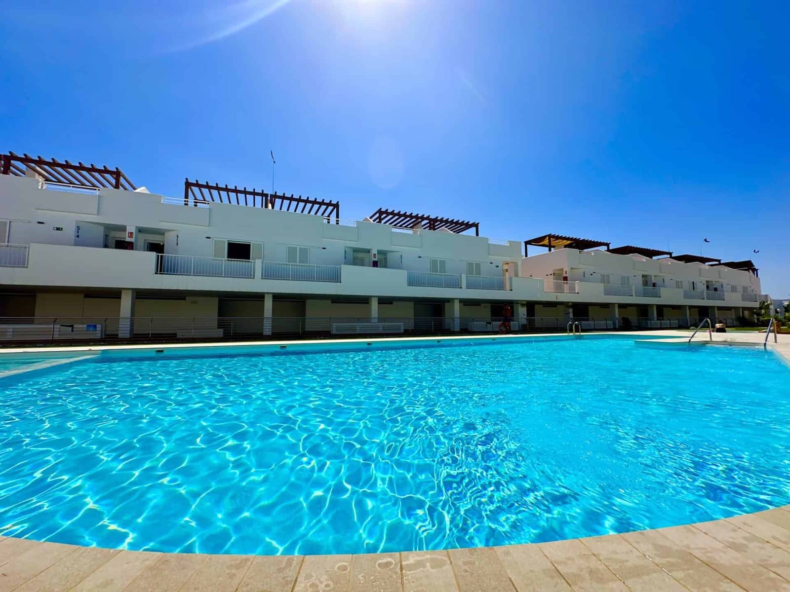 3 sovrum Bungalow att hyra i Mojacar med pool garage - 1 395 € (Ref: 9603131)