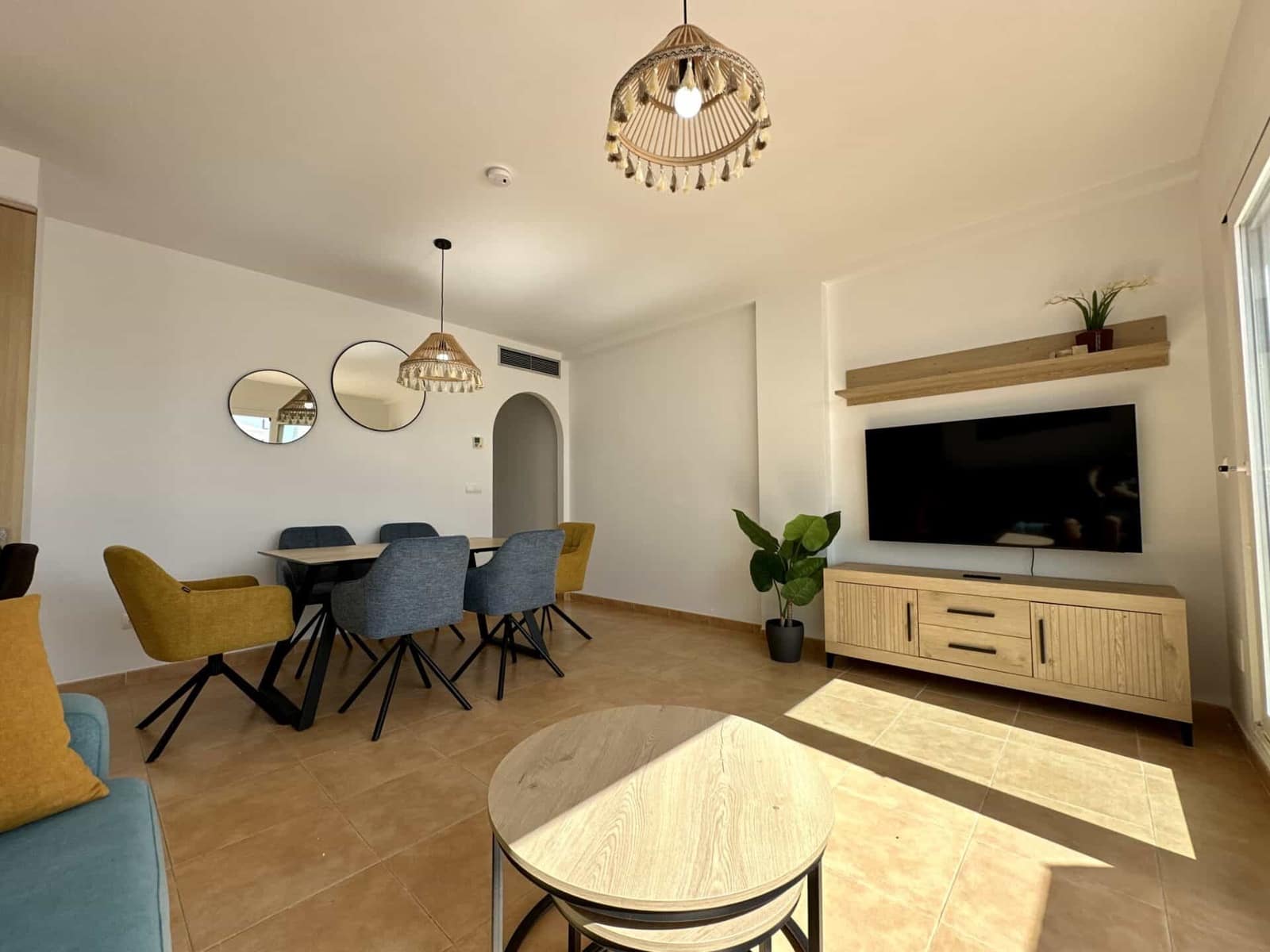 3 sovrum Bungalow att hyra i Mojacar med pool garage - 1 395 € (Ref: 9603131)