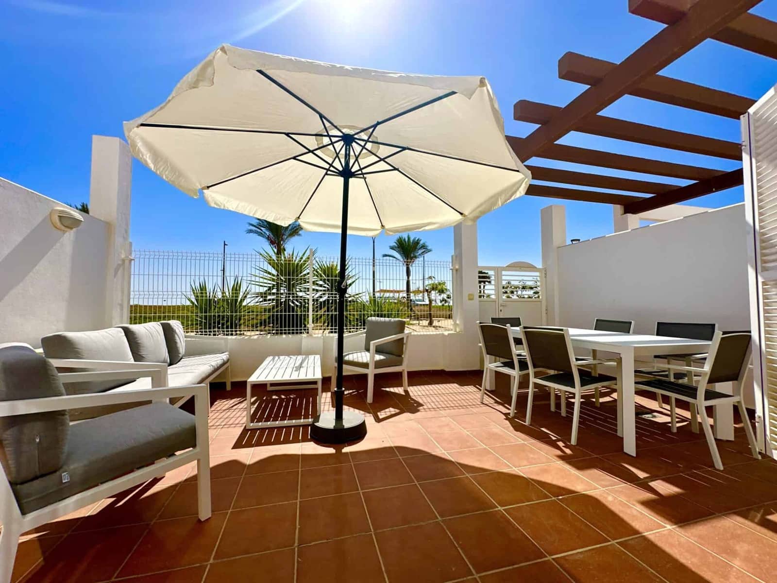 3 sovrum Bungalow att hyra i Mojacar med pool garage - 1 395 € (Ref: 9603131)