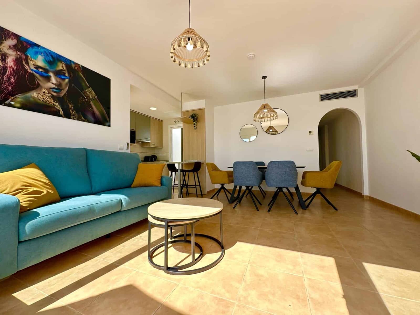 3 sovrum Bungalow att hyra i Mojacar med pool garage - 1 395 € (Ref: 9603131)