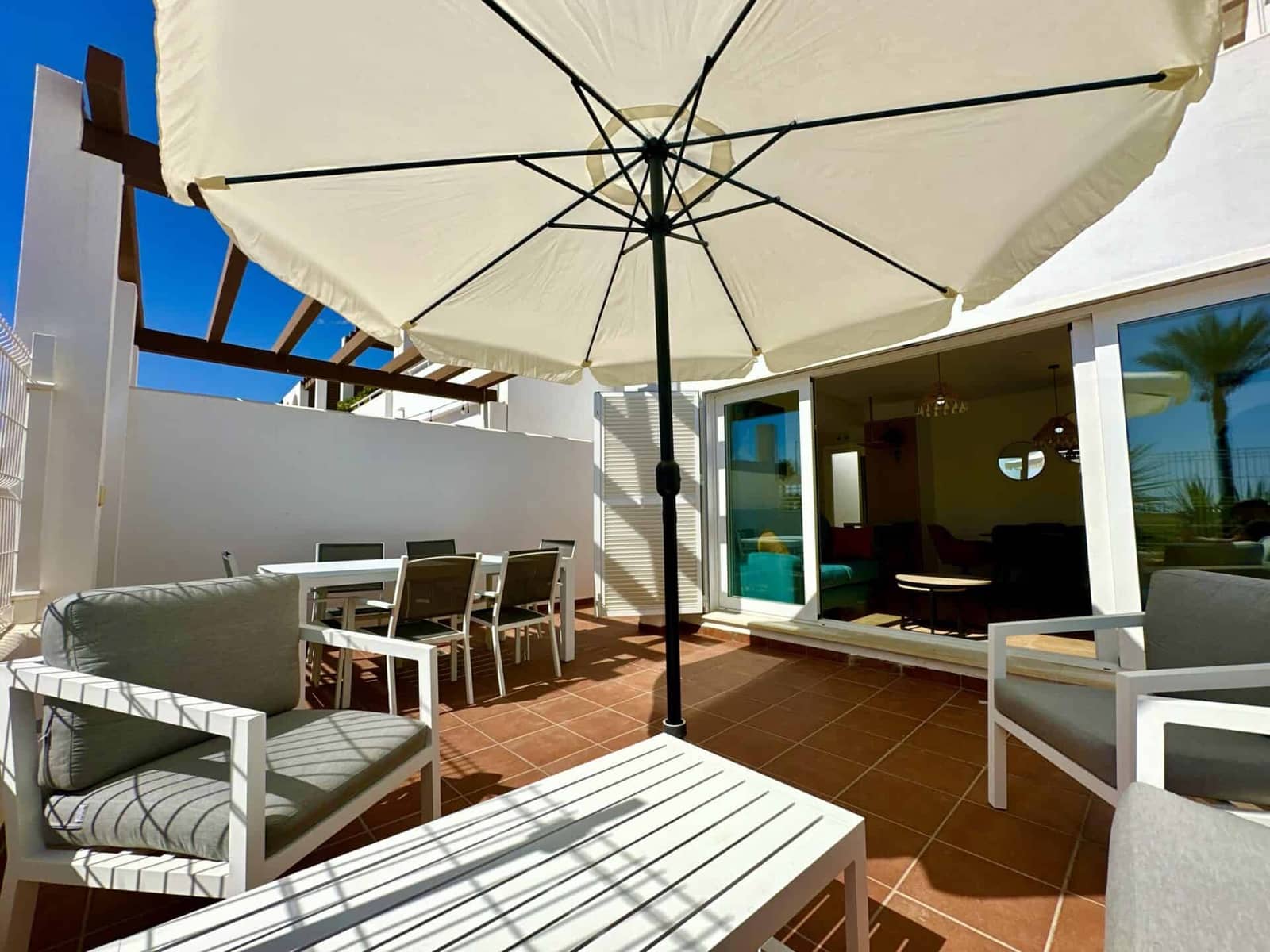 3 sovrum Bungalow att hyra i Mojacar med pool garage - 1 395 € (Ref: 9603131)