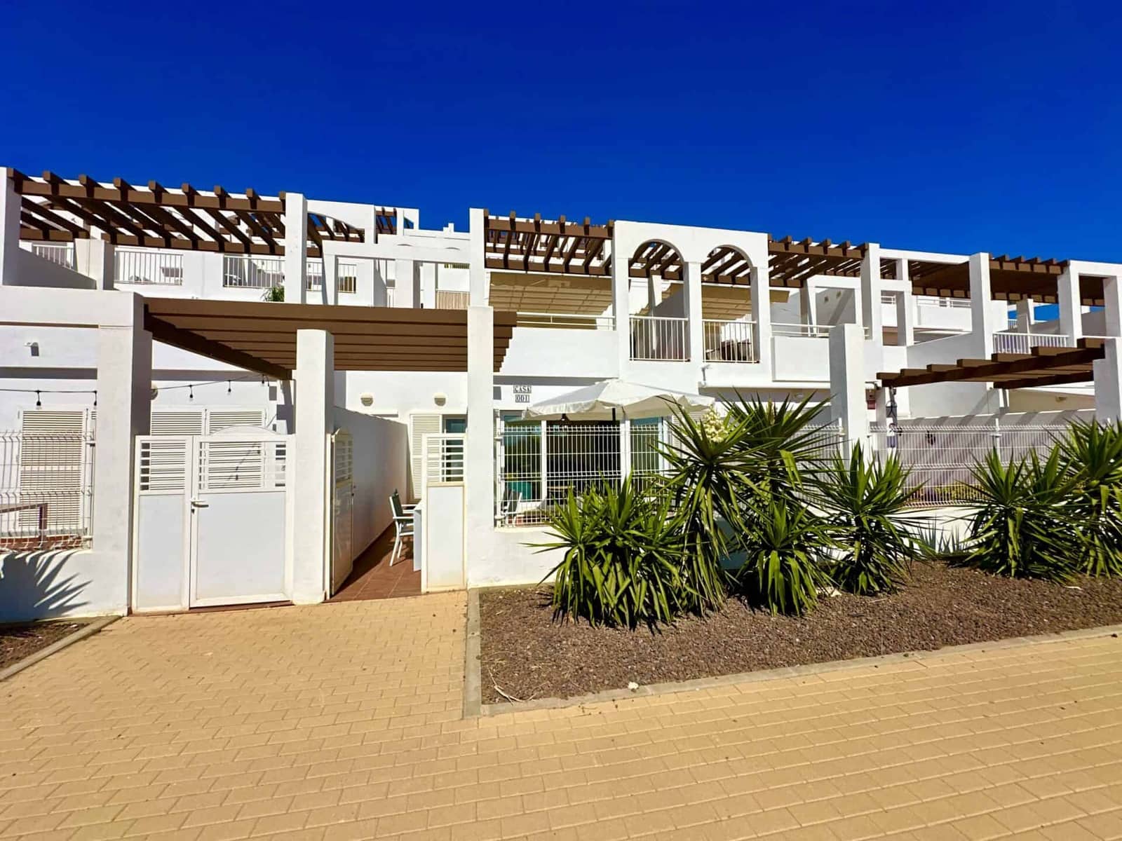 3 sovrum Bungalow att hyra i Mojacar med pool garage - 1 395 € (Ref: 9603131)