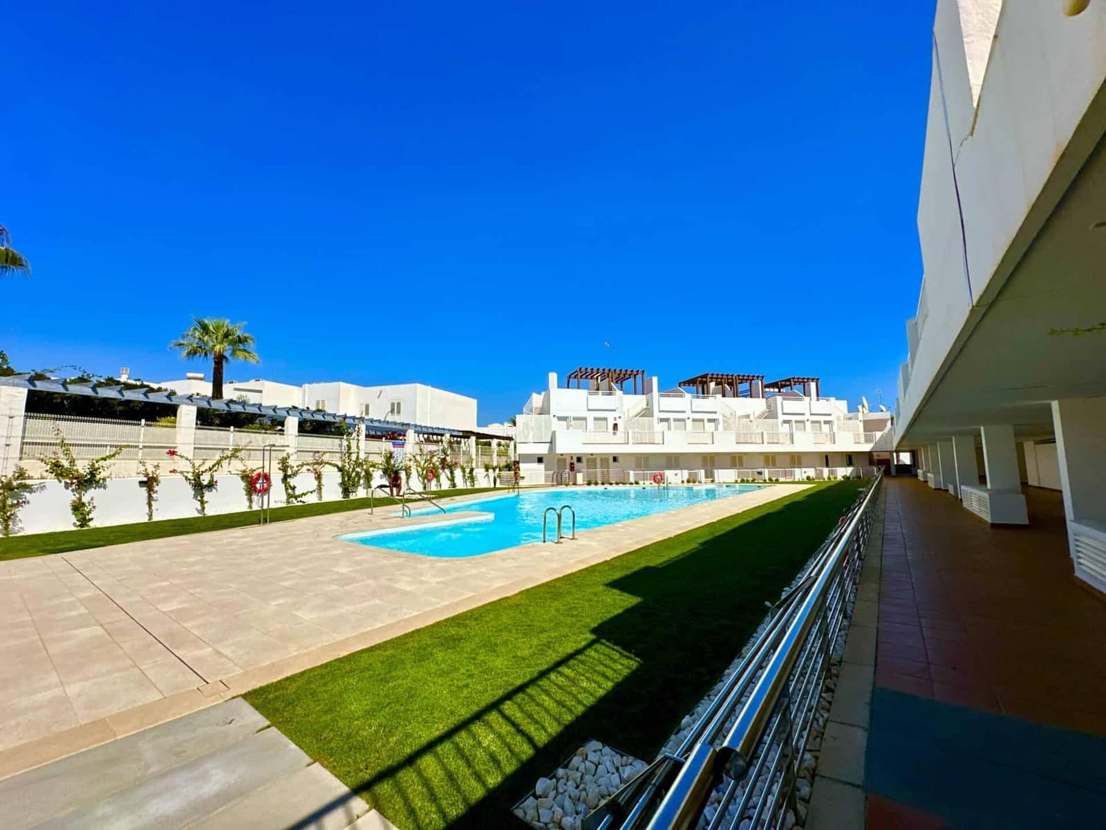 3 sovrum Bungalow att hyra i Mojacar med pool garage - 1 395 € (Ref: 9603131)