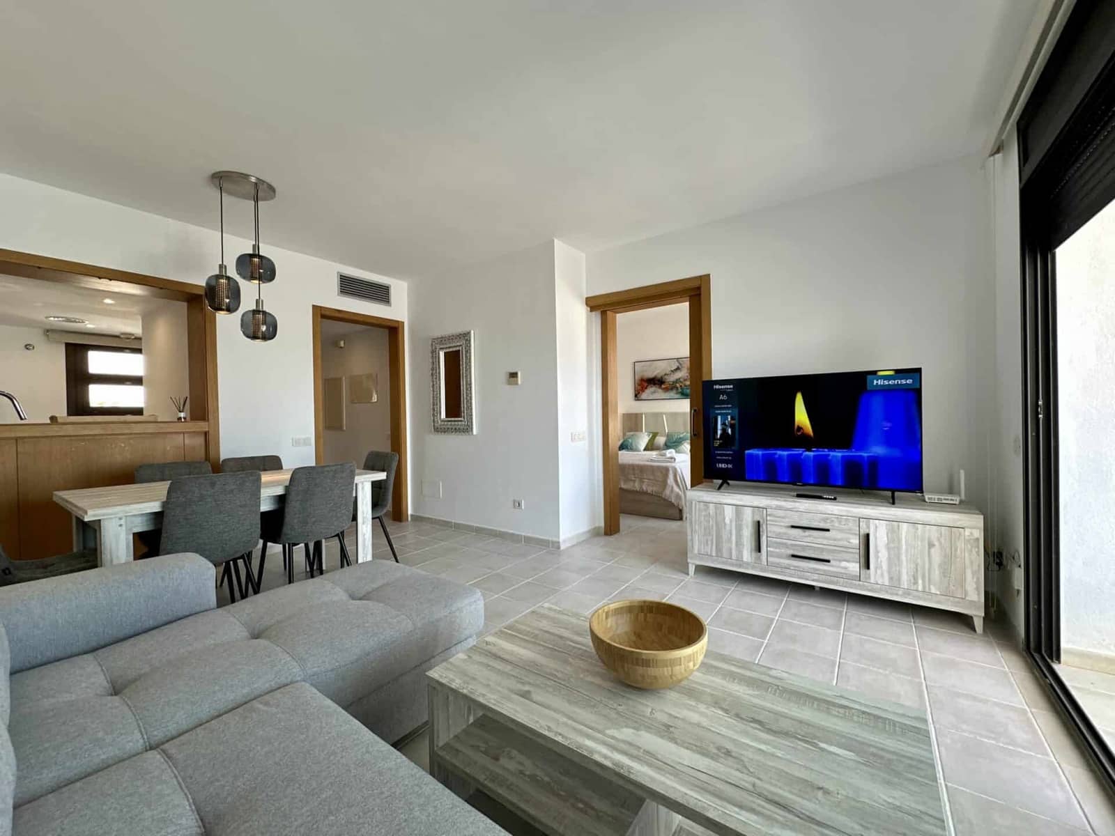 Appartement de 2 chambres à louer à Mojacar avec piscine garage - 1 500 € (Ref: 9603133)