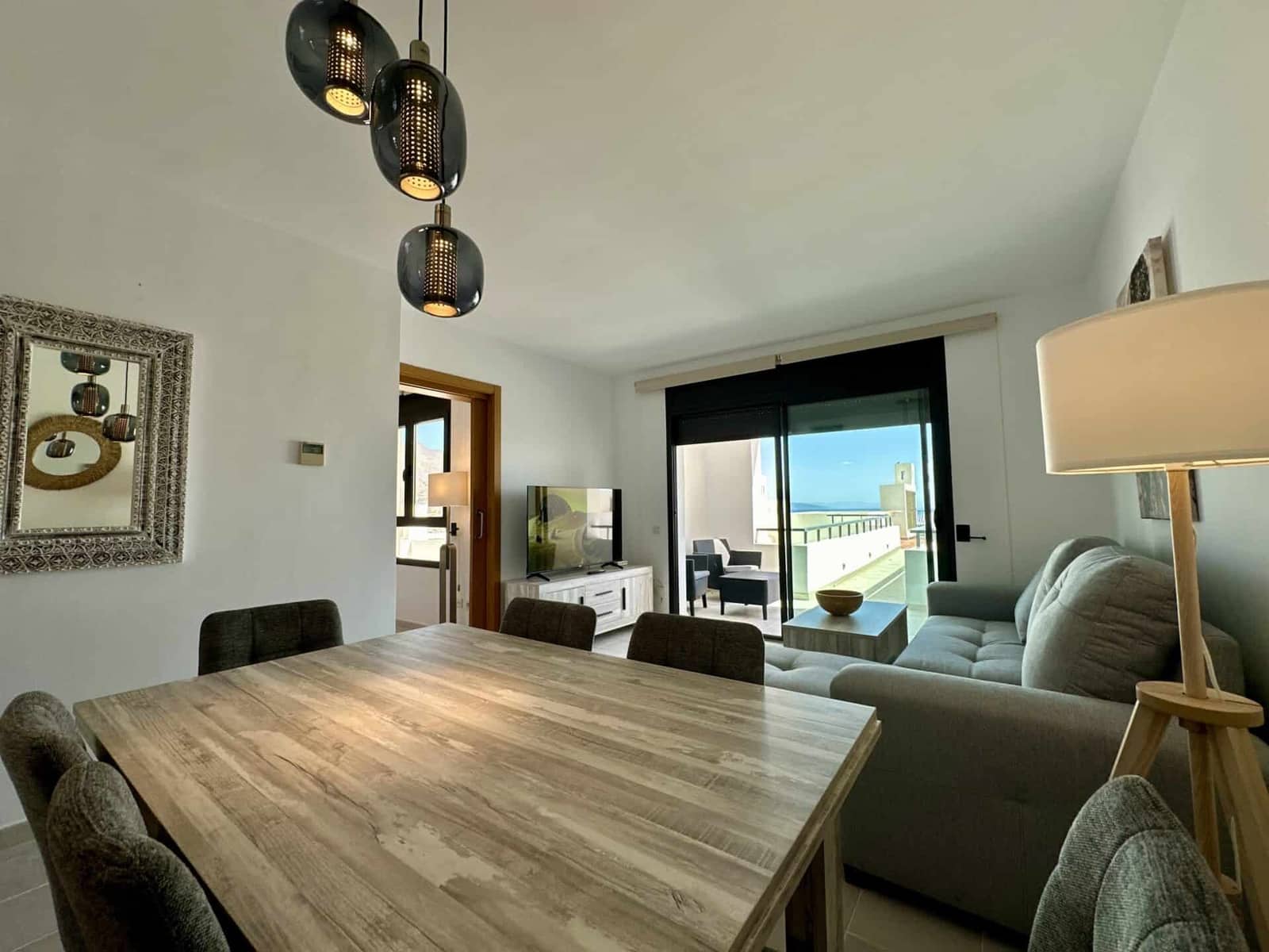 Appartement de 2 chambres à louer à Mojacar avec piscine garage - 1 500 € (Ref: 9603133)