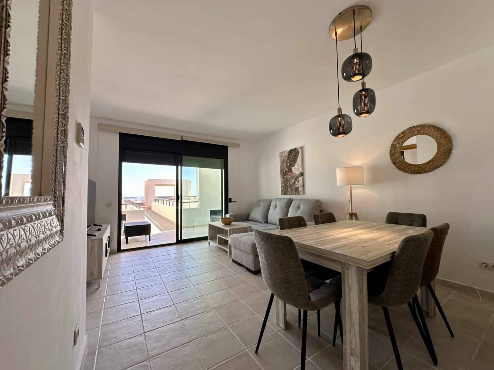 Appartement de 2 chambres à louer à Mojacar avec piscine garage - 1 500 € (Ref: 9603133)