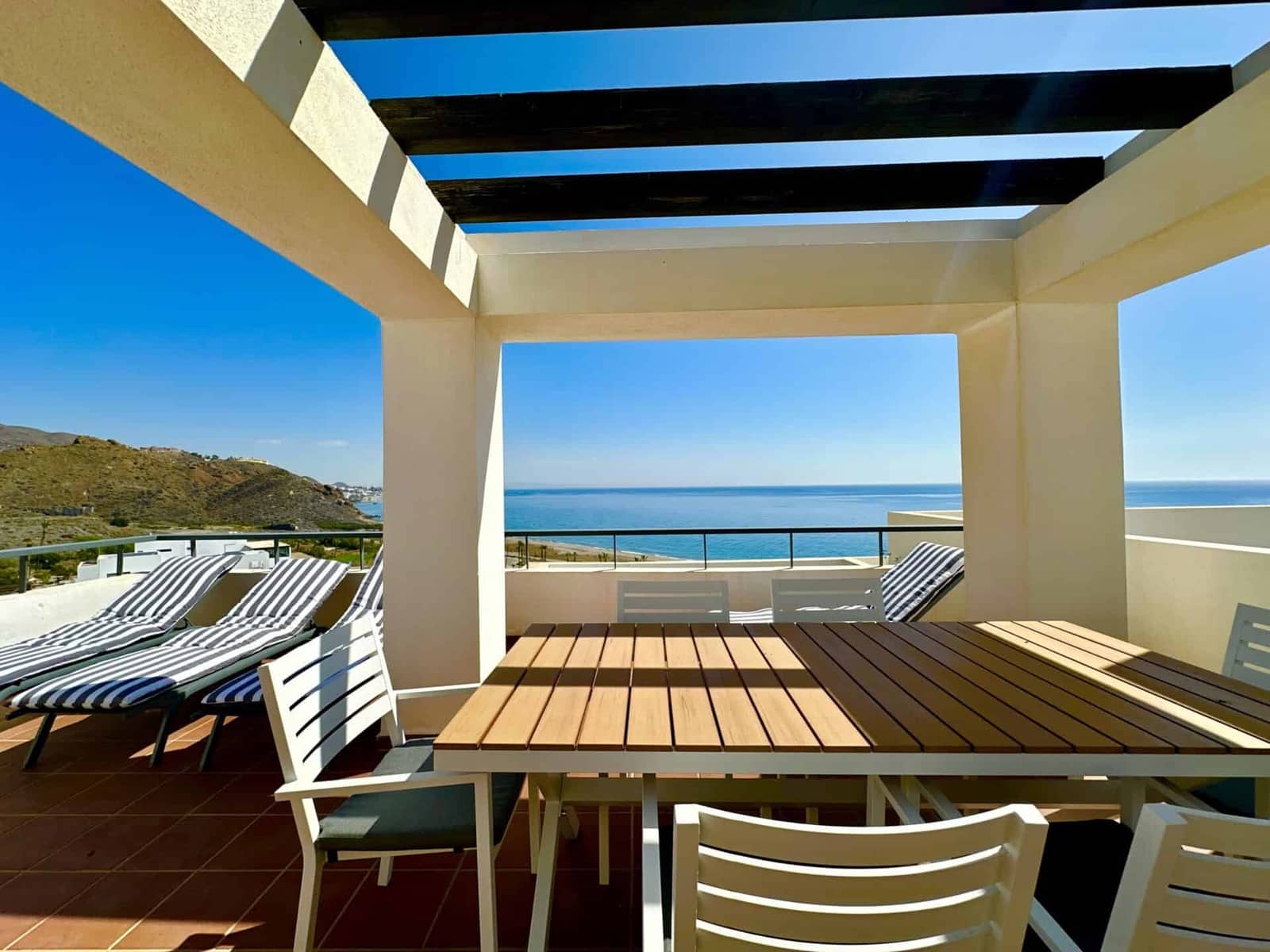 Appartement de 2 chambres à louer à Mojacar avec piscine garage - 1 500 € (Ref: 9603133)