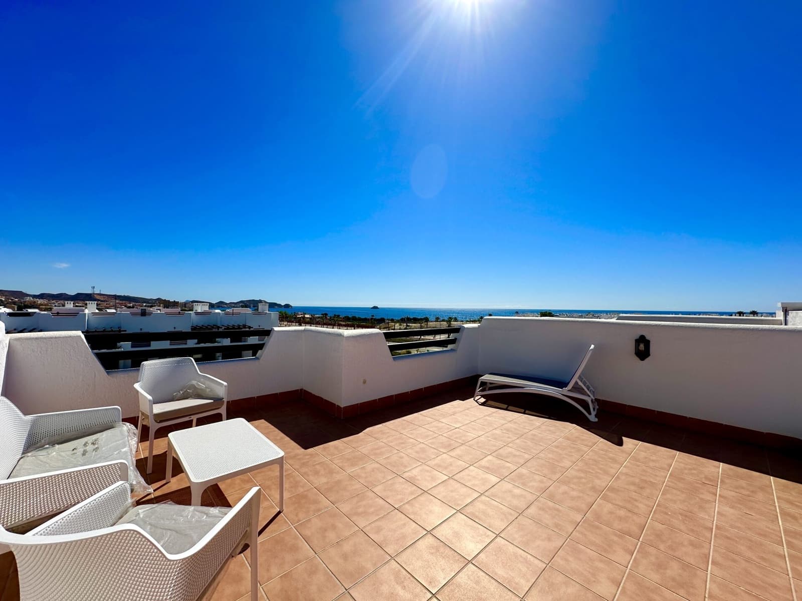2 chambre Penthouse à vendre à San Juan de los Terreros avec piscine garage - 190 000 € (Ref: 9603134)
