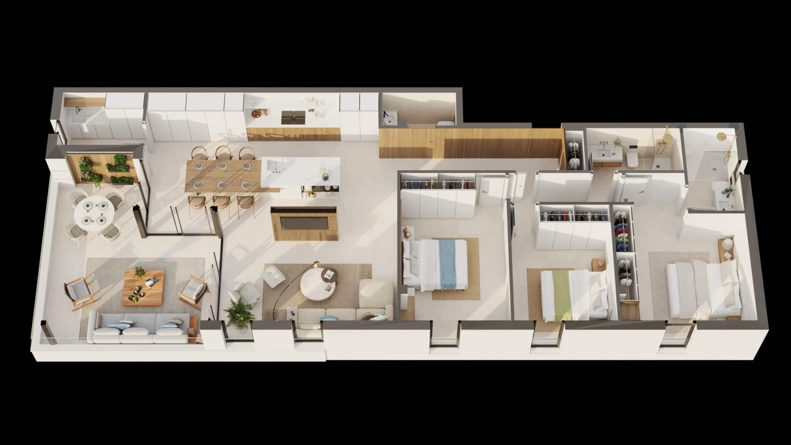 3 sovrum Takvåning till salu i Aguilas med pool garage - 525 000 € (Ref: 9603140)