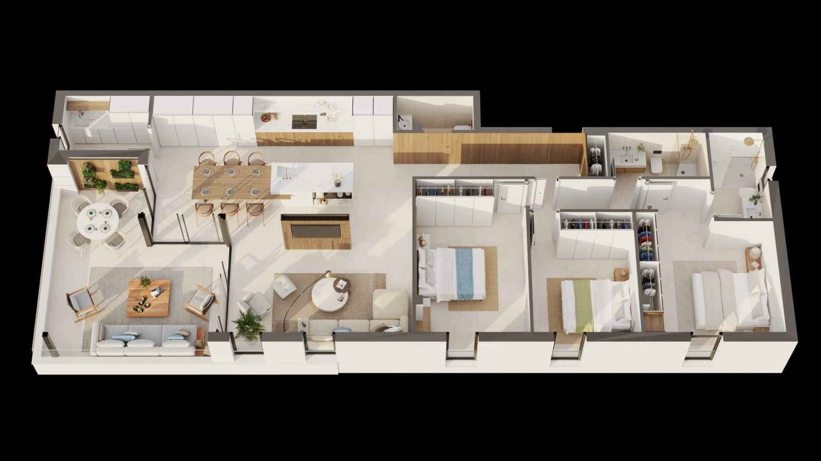 3 Zimmer Penthouse zu verkaufen in Aguilas mit Pool Garage - 525.000 € (Ref: 9603140)