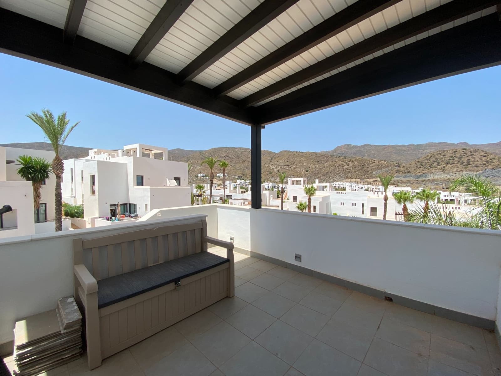 2 bedroom Penthouse for rent in Mojacar with pool garage - € 995 (Ref: 9603142)