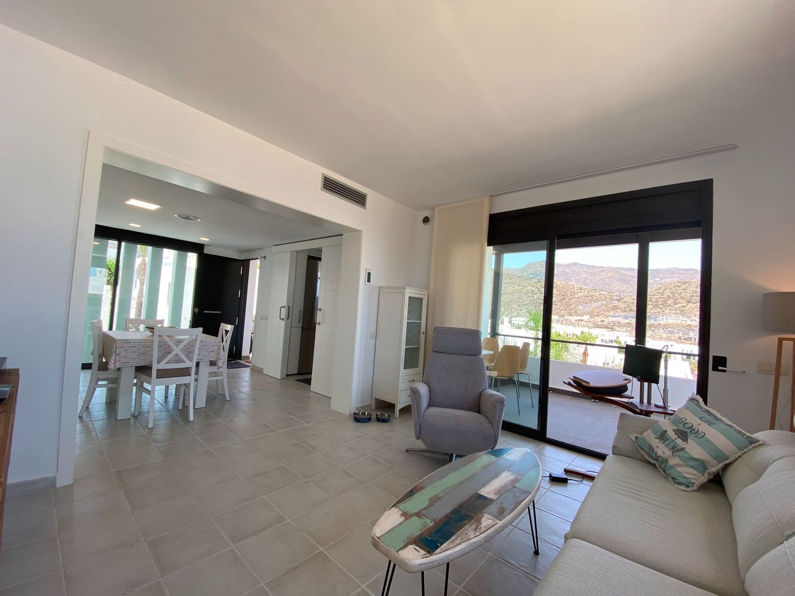 2 bedroom Penthouse for rent in Mojacar with pool garage - € 995 (Ref: 9603142)