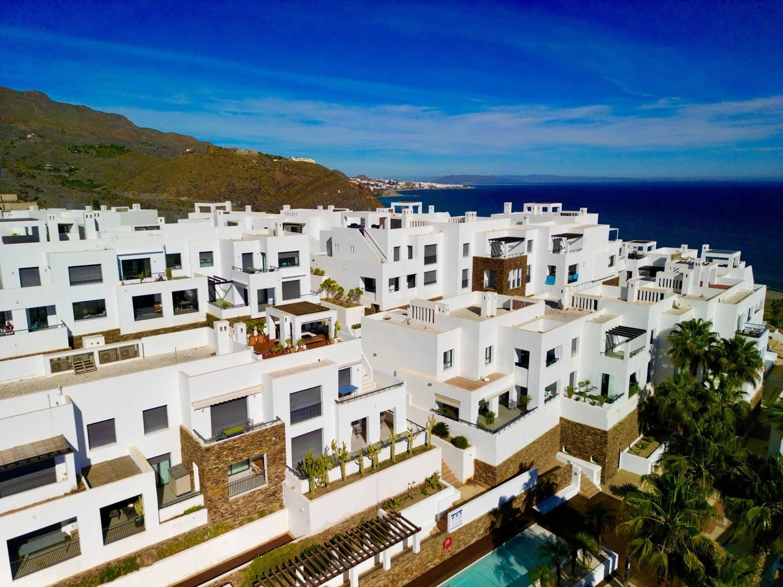 2 sypialnia Penthouse na sprzedaż w Mojacar z basenem garażem - 298 000 € (Ref: 9603143)