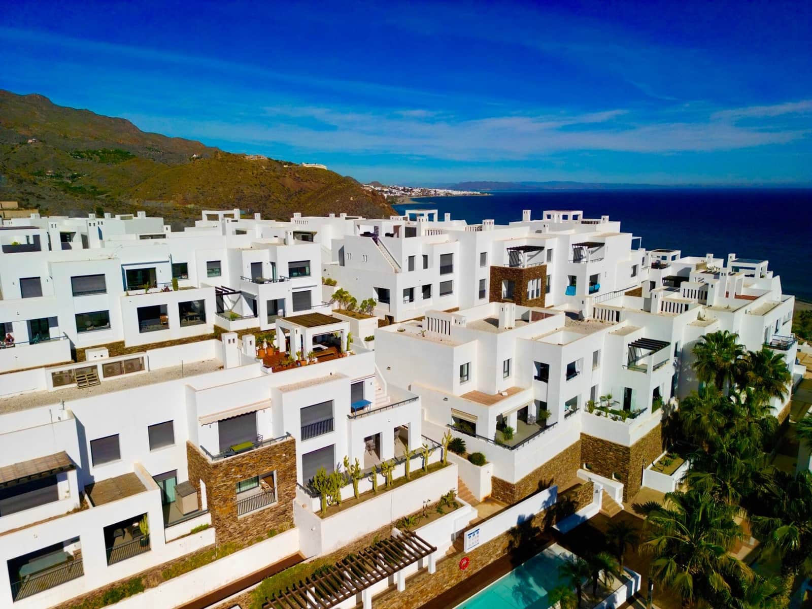 2 bedroom Penthouse for sale in Mojacar with pool garage - € 359,000 (Ref: 9603143)