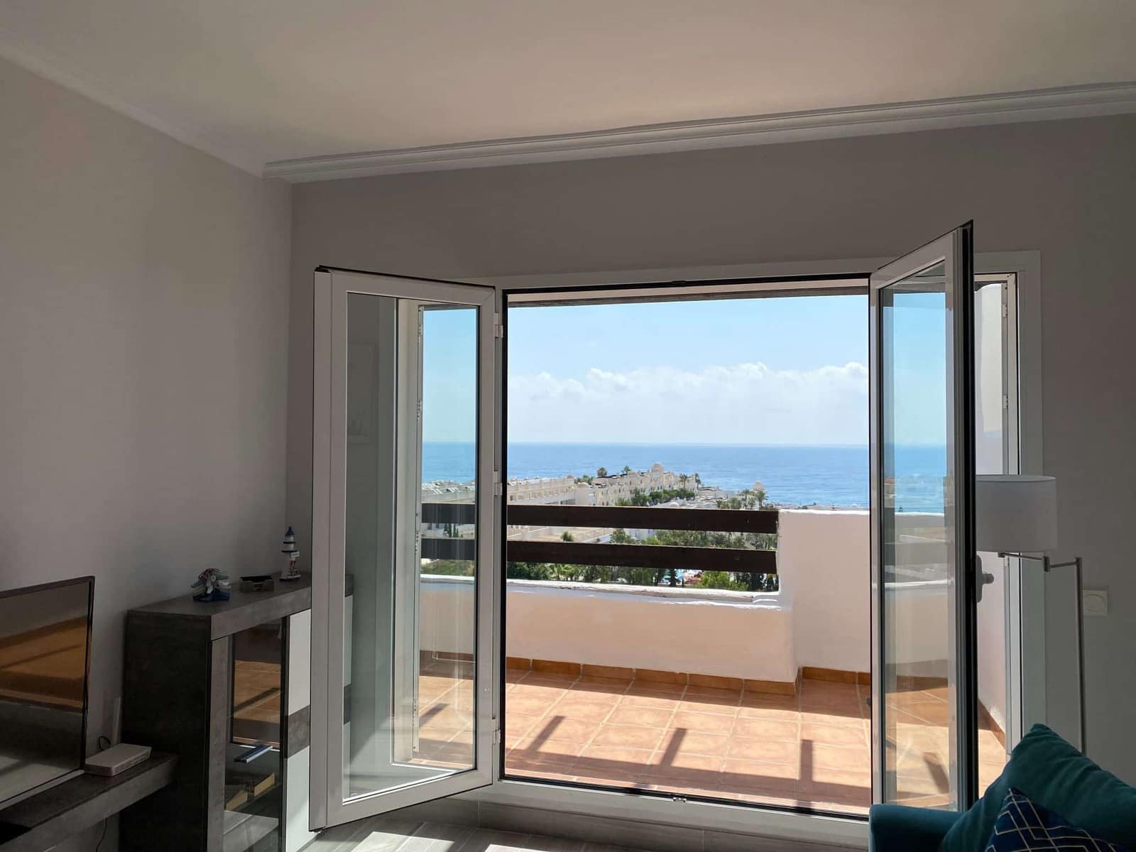 2 Zimmer Penthouse zu vermieten in Mojacar mit Pool Garage - 1.195 € (Ref: 9603146)