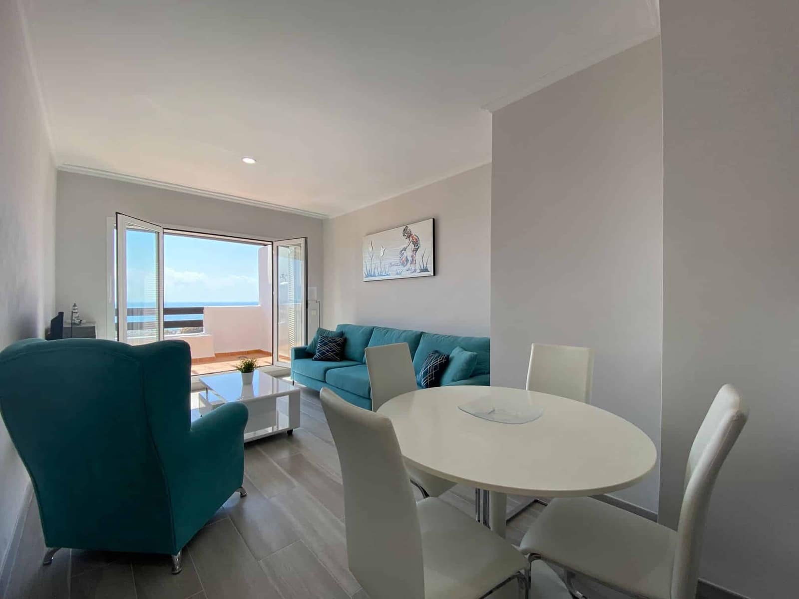 2 Zimmer Penthouse zu vermieten in Mojacar mit Pool Garage - 1.195 € (Ref: 9603146)