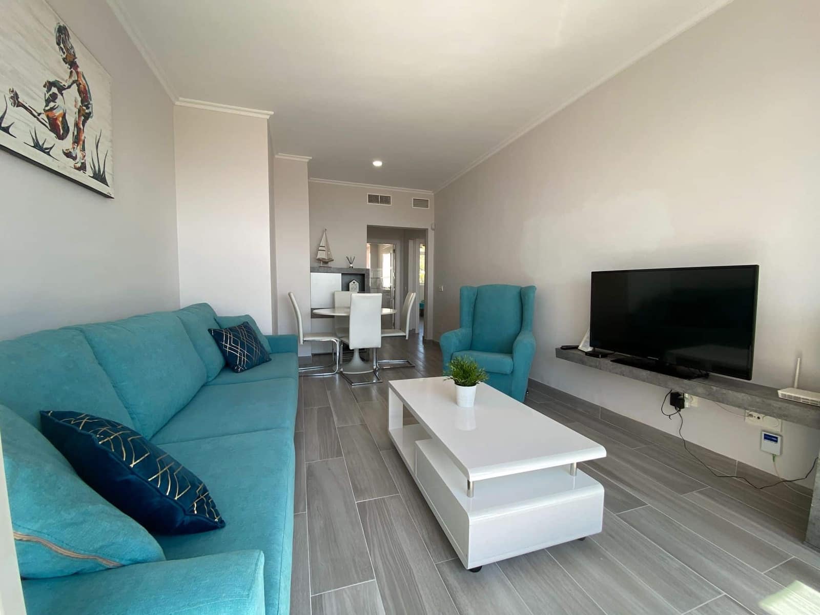 2 Zimmer Penthouse zu vermieten in Mojacar mit Pool Garage - 1.195 € (Ref: 9603146)