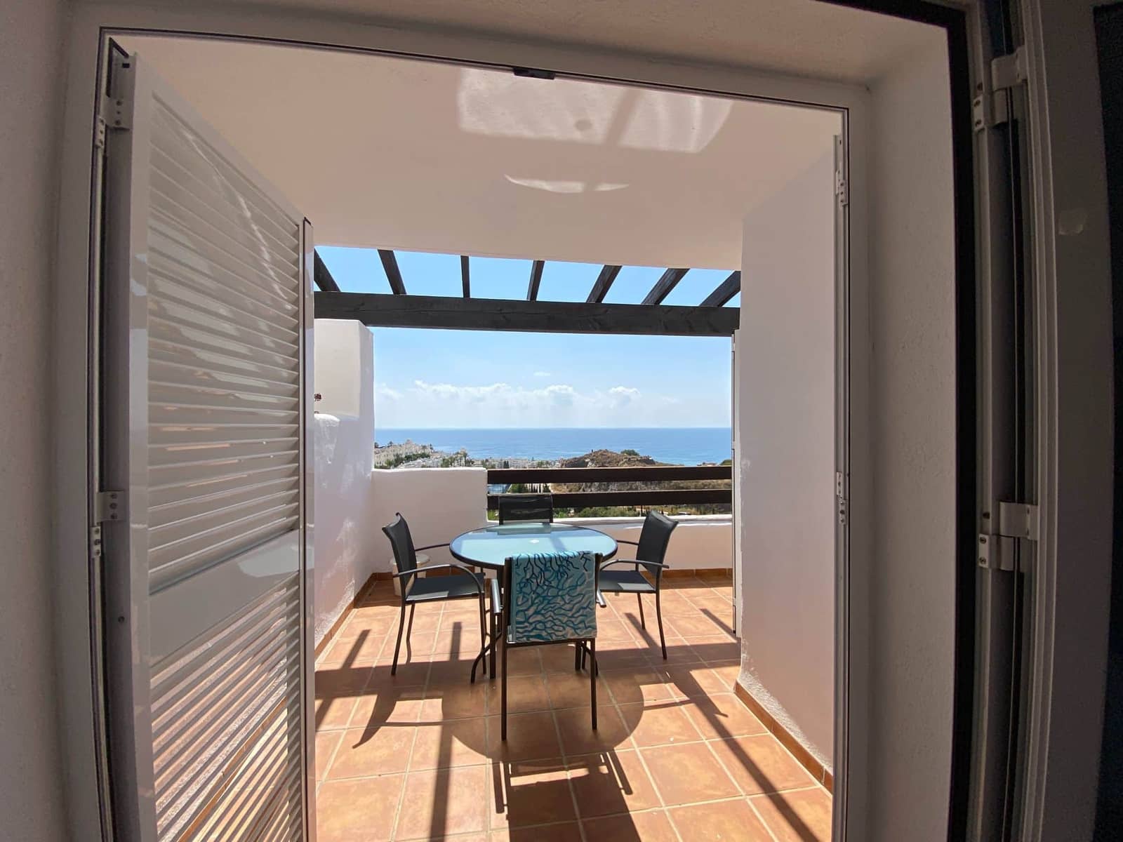 2 Zimmer Penthouse zu vermieten in Mojacar mit Pool Garage - 1.195 € (Ref: 9603146)