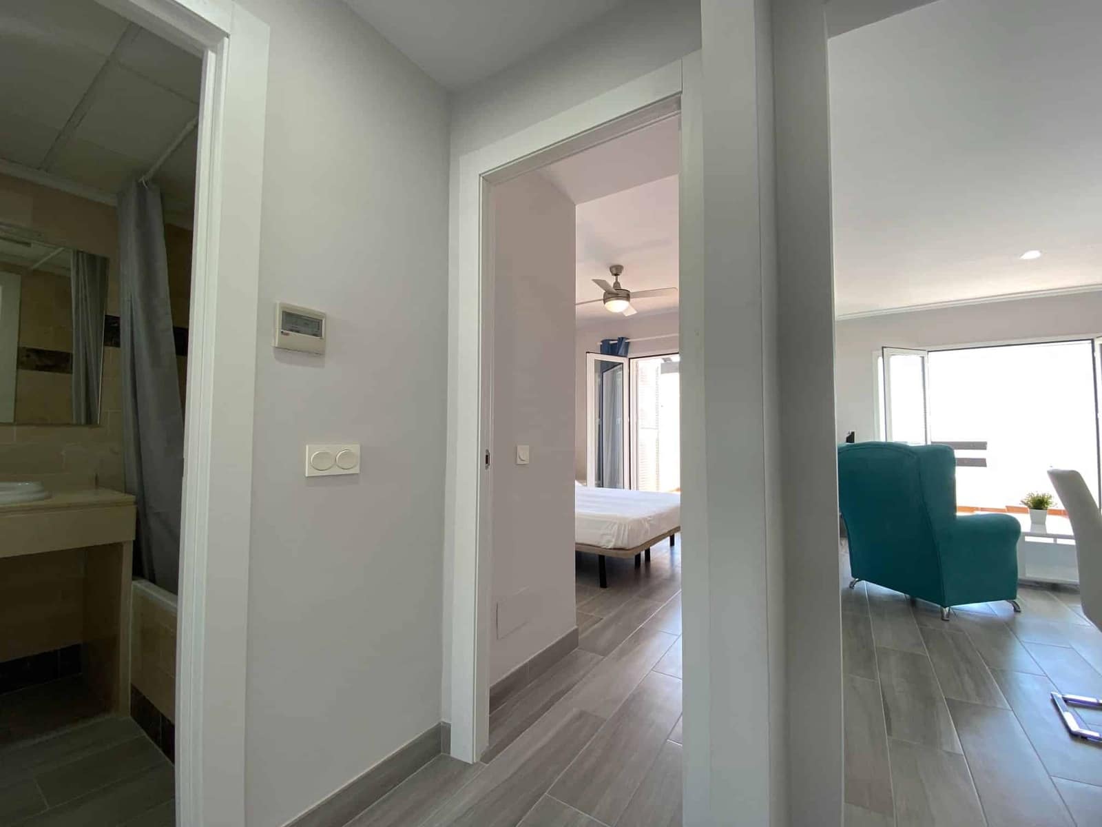 2 Zimmer Penthouse zu vermieten in Mojacar mit Pool Garage - 1.195 € (Ref: 9603146)