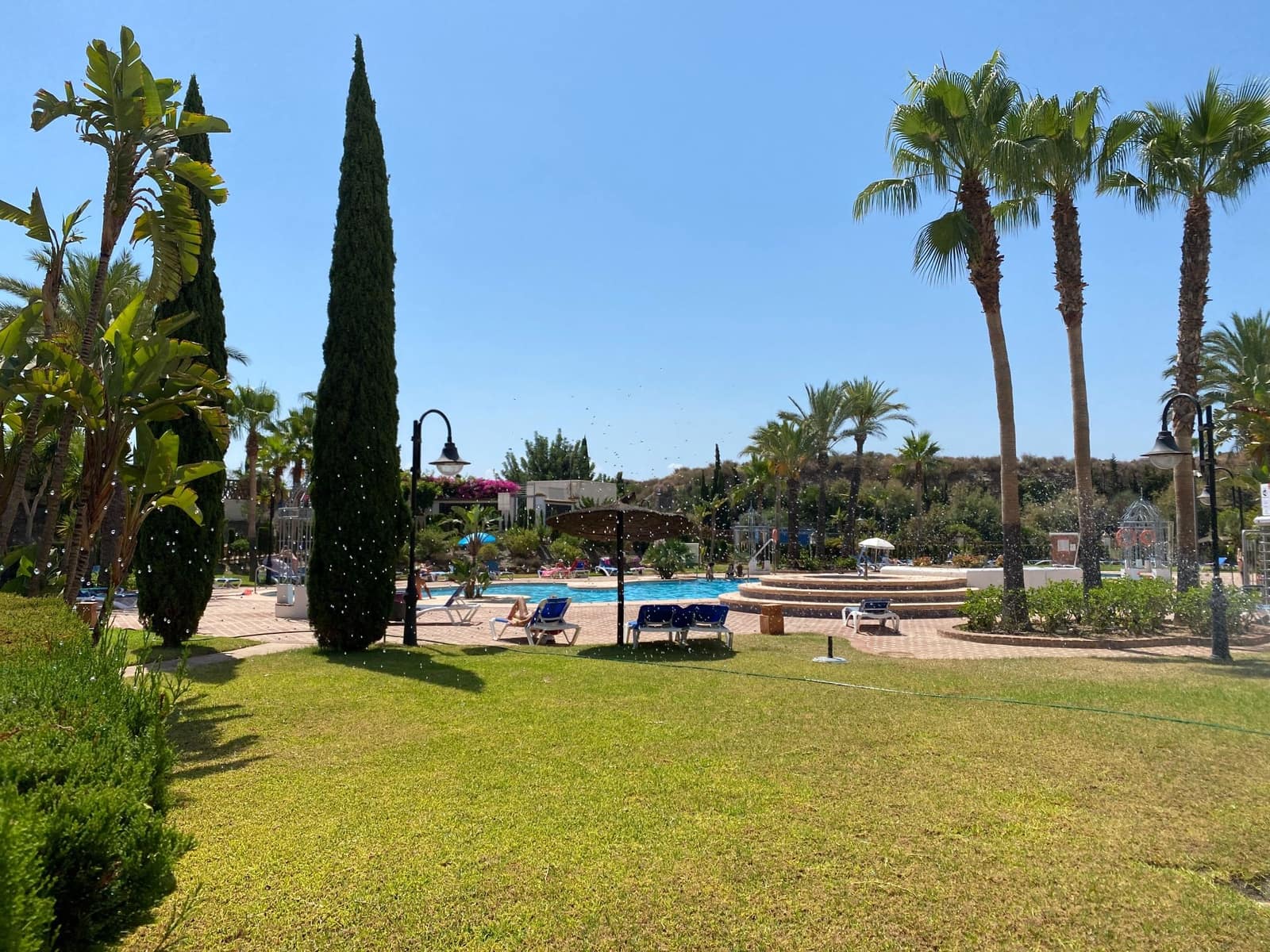 2 Zimmer Penthouse zu vermieten in Mojacar mit Pool Garage - 1.195 € (Ref: 9603146)