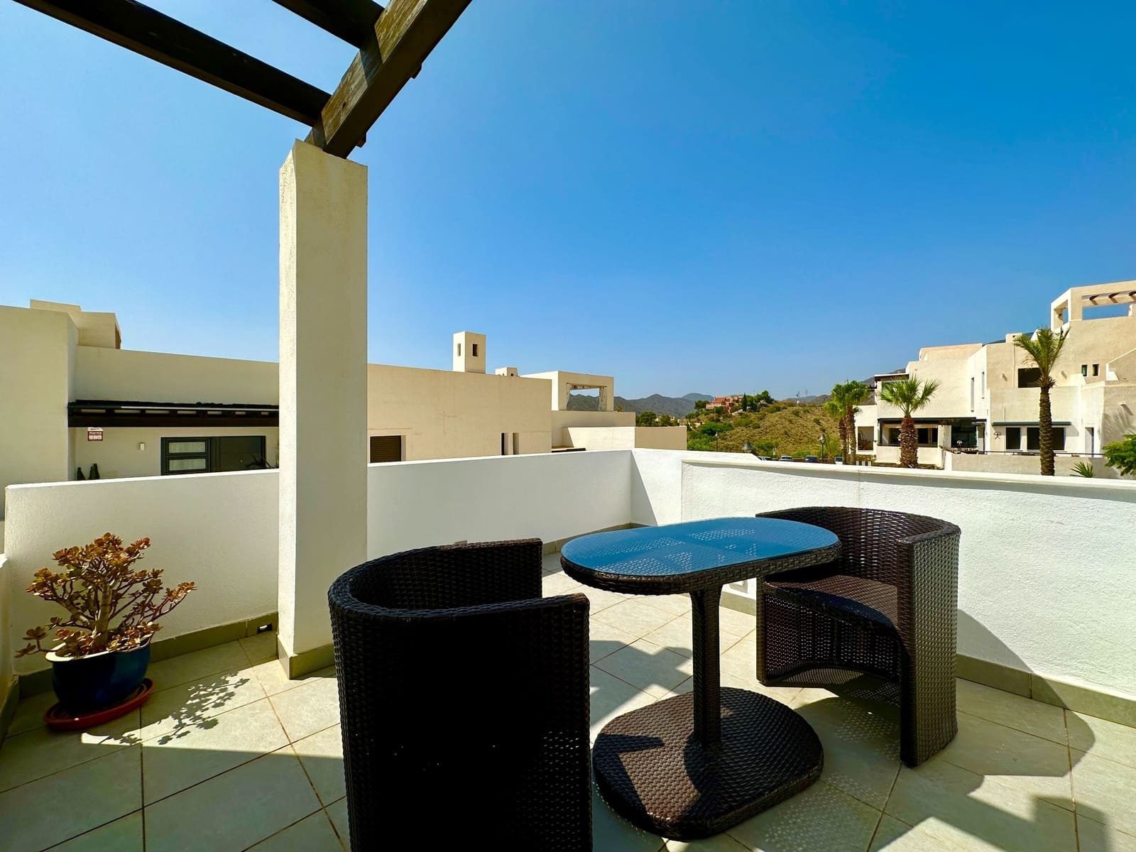 2 bedroom Penthouse for rent in Mojacar with pool garage - € 1,295 (Ref: 9603147)