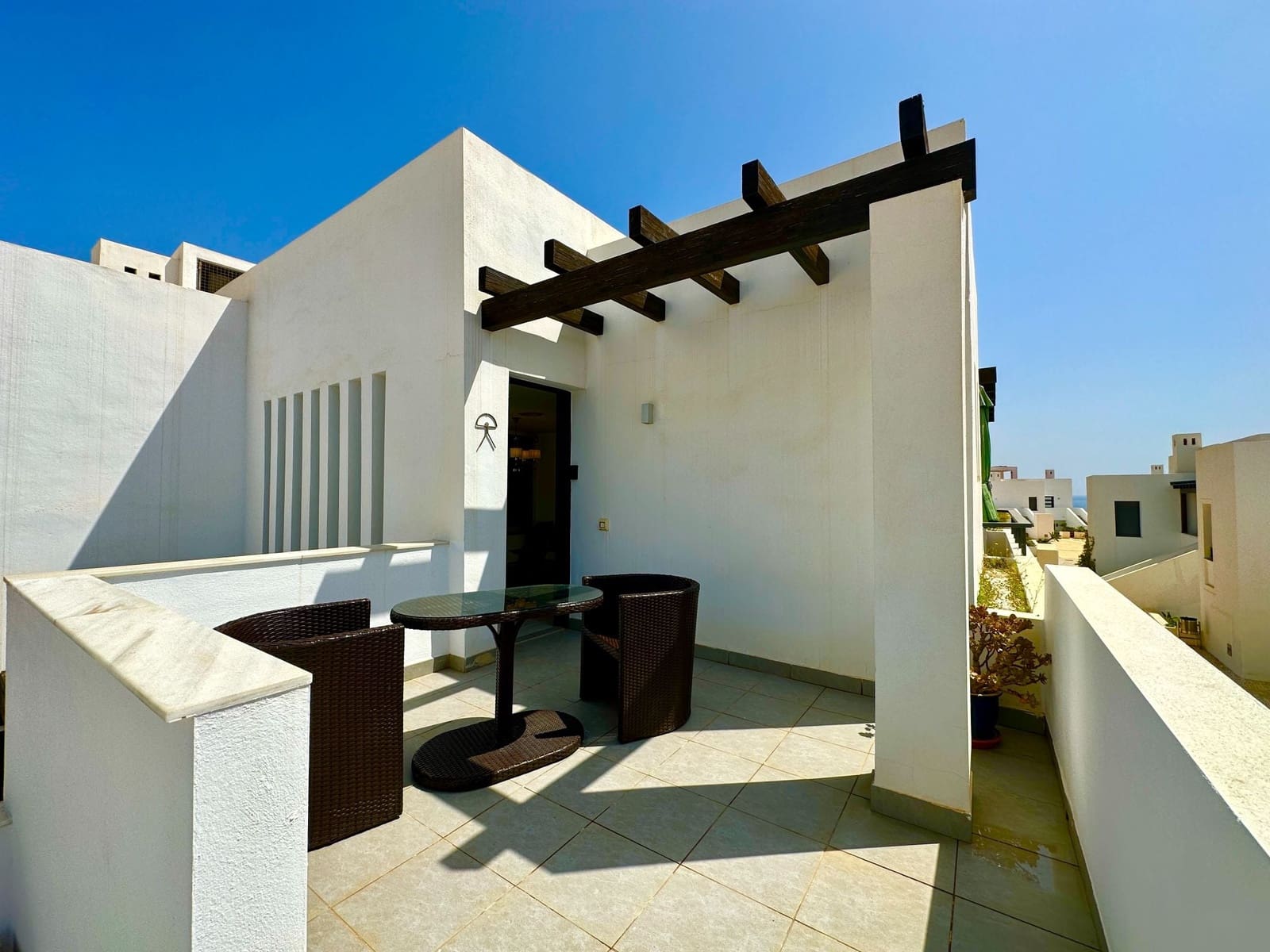 2 Zimmer Penthouse zu vermieten in Mojacar mit Pool Garage - 1.295 € (Ref: 9603147)