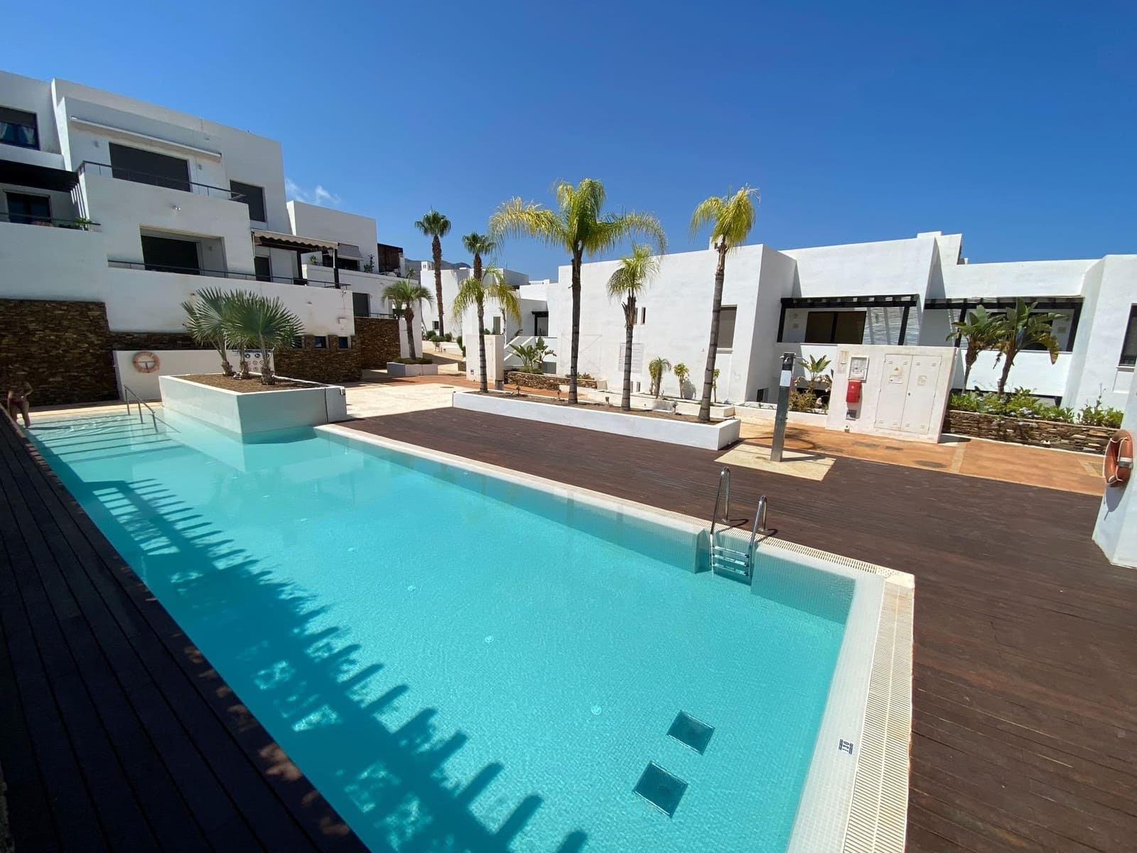 2 Zimmer Penthouse zu vermieten in Mojacar mit Pool Garage - 1.295 € (Ref: 9603147)