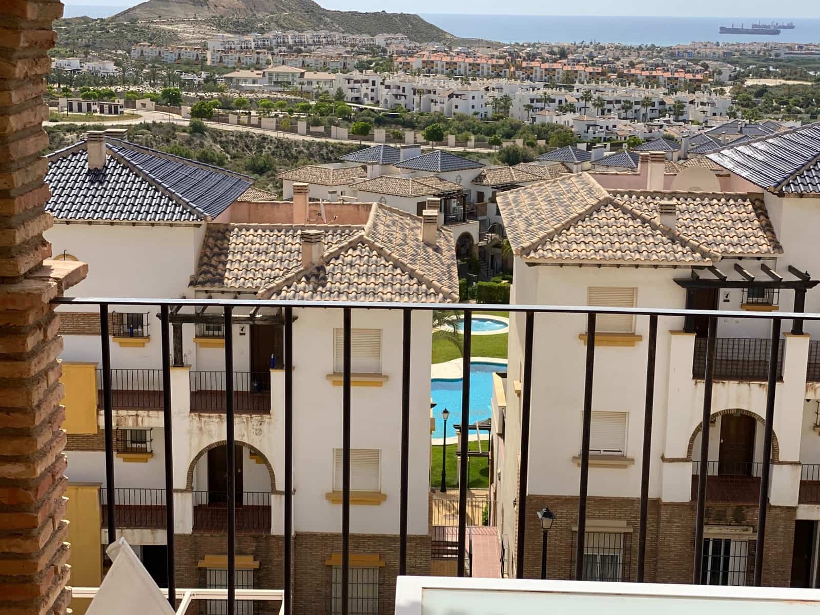 2 Zimmer Apartment zu vermieten in Vera mit Pool Garage - 995 € (Ref: 9603156)