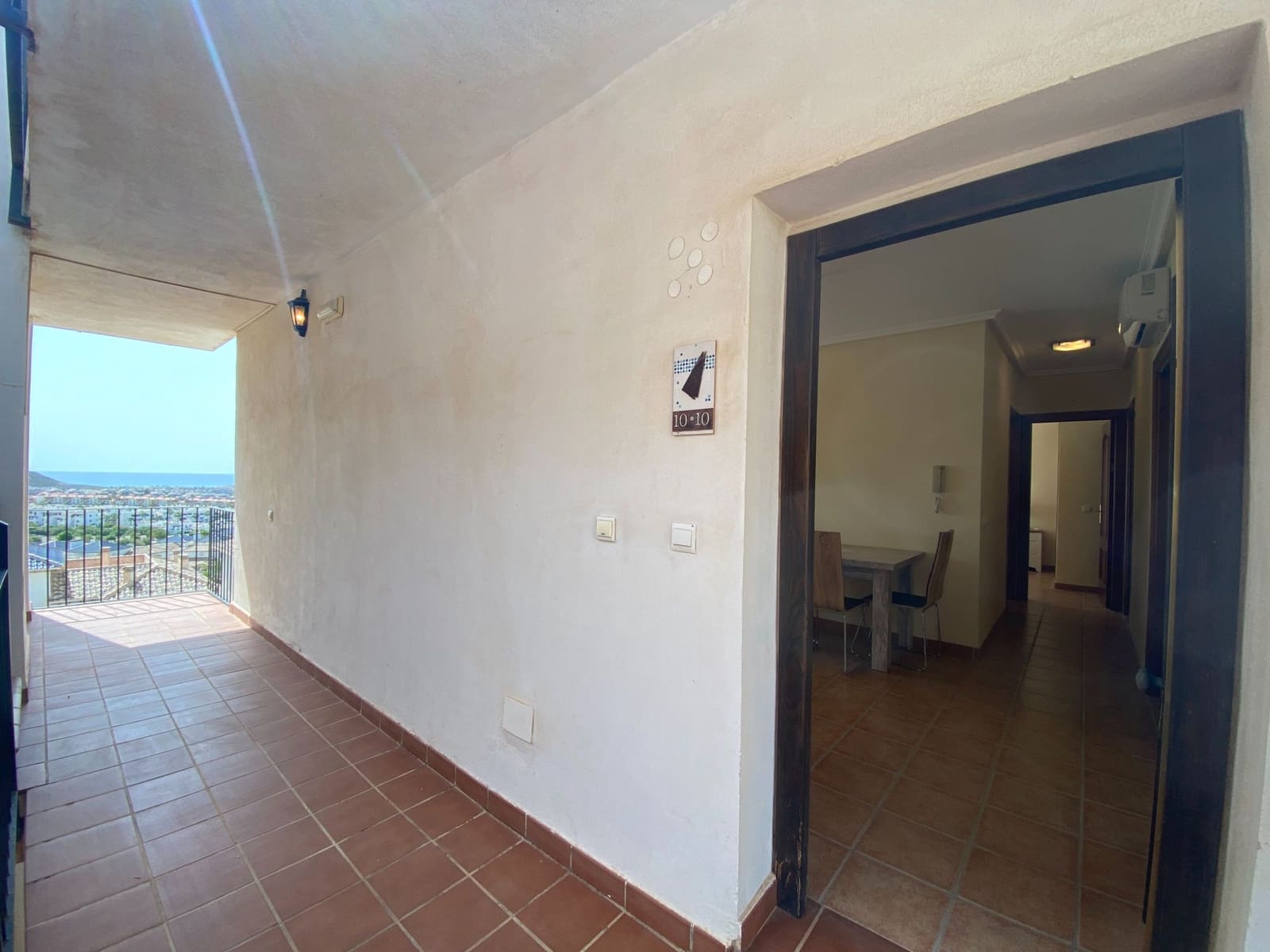 2 Zimmer Apartment zu vermieten in Vera mit Pool Garage - 995 € (Ref: 9603156)