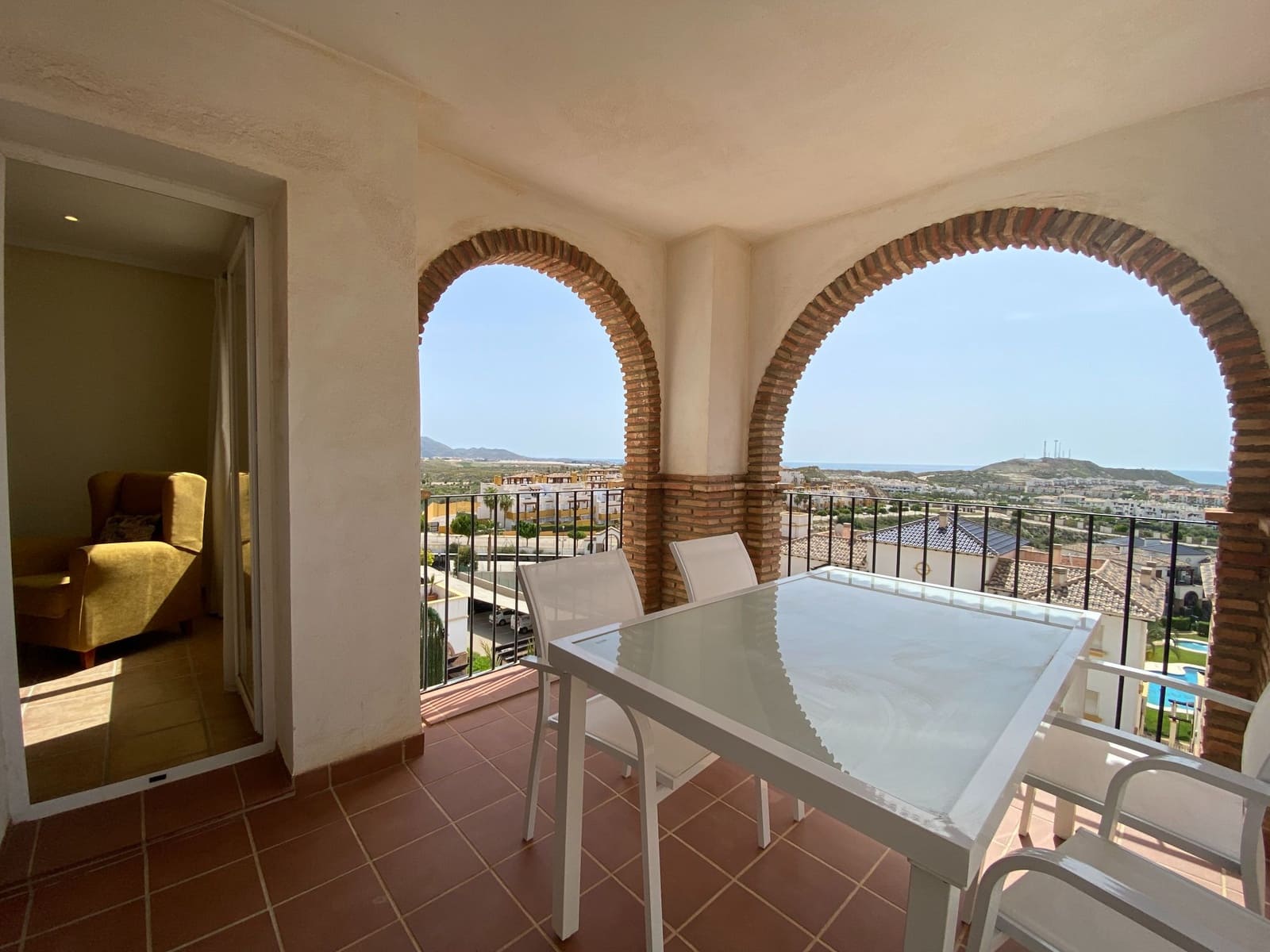 2 Zimmer Apartment zu vermieten in Vera mit Pool Garage - 995 € (Ref: 9603156)